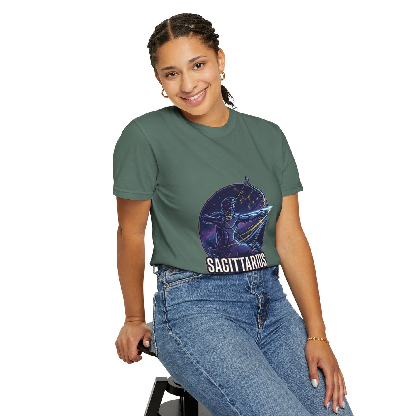 Sagittarius Archer Zodiac T‑Shirt — Astrology Constellation Graphic Tee