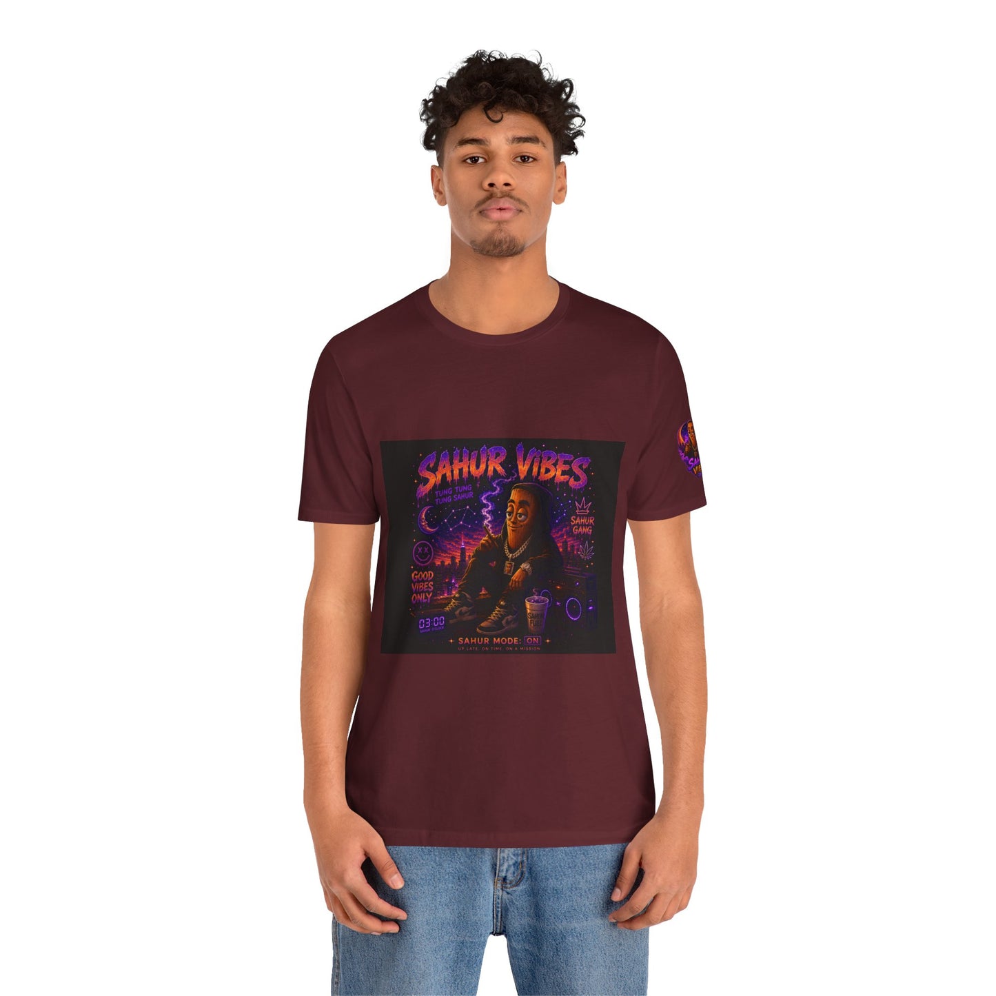 Tung Tung Tung Sahur SOLO Night Smoke DOLO Tee — Urban Chill Cartoon Design