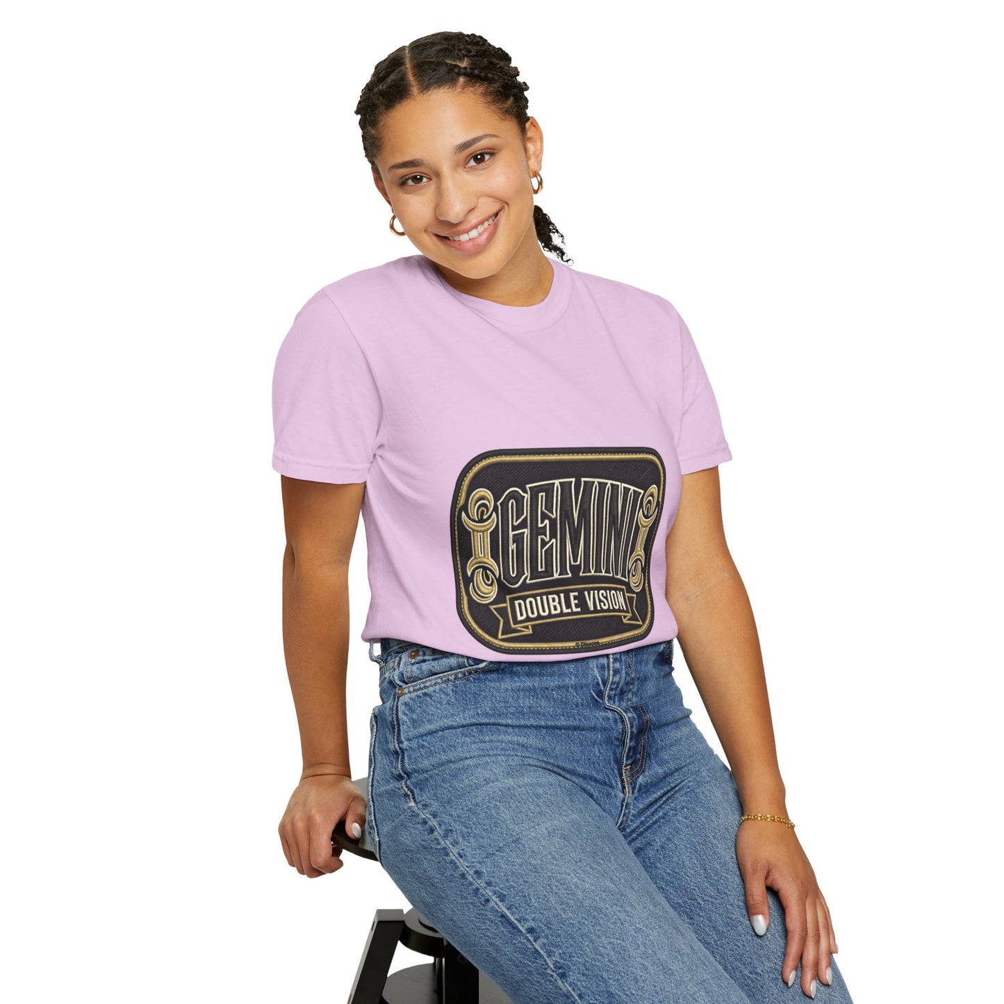 Gemini Double Vision T-Shirt — Zodiac Twin Graphic Tee