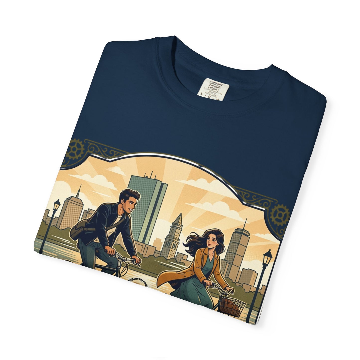 We Ride Together Bicycle Couple T-Shirt