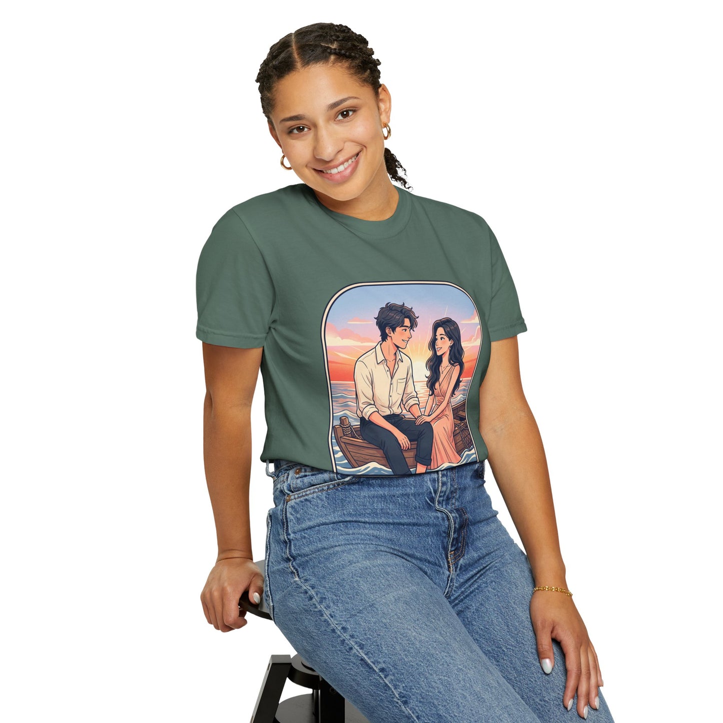 Sunrise & Sea Romantic Beach T-Shirt