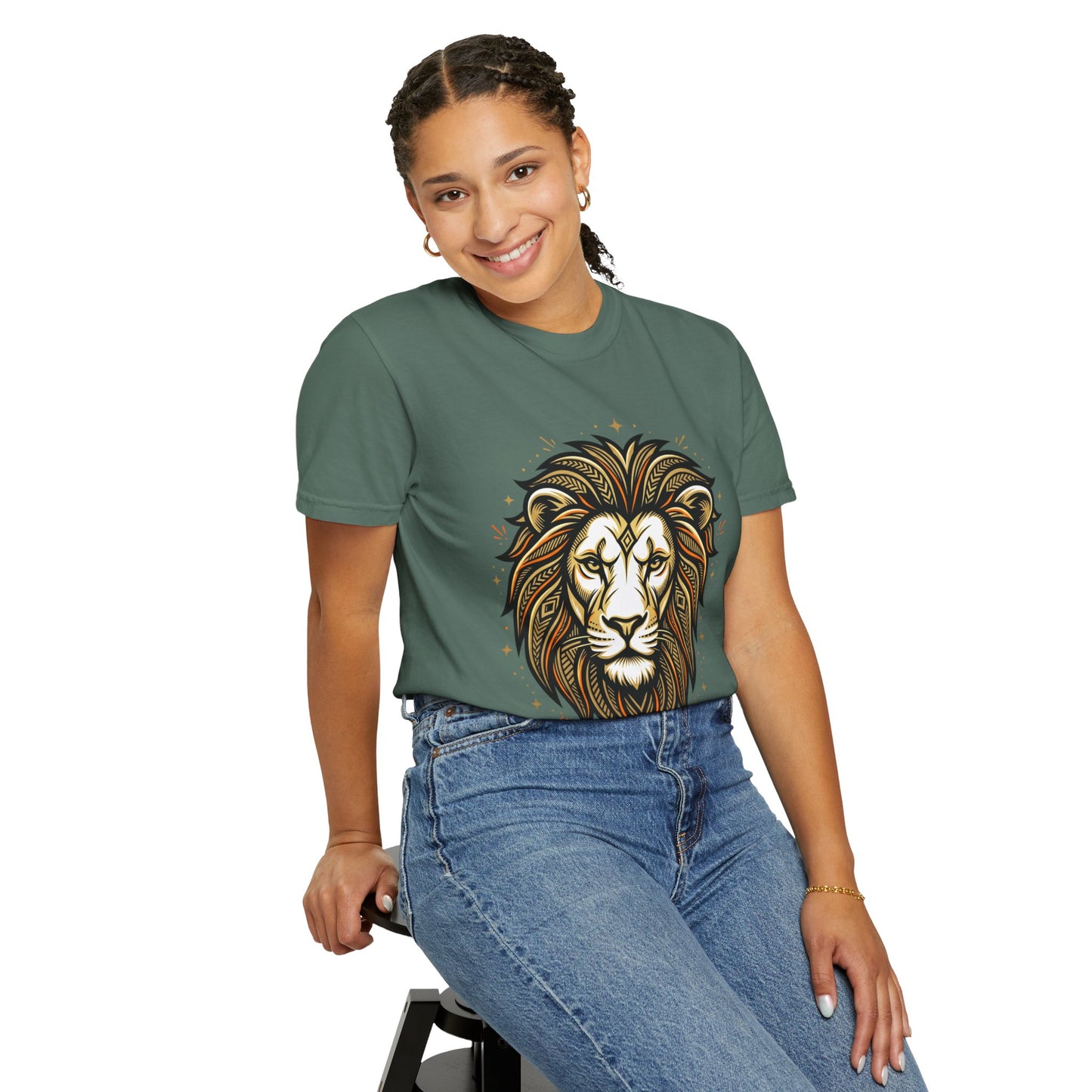 Leo Zodiac Lion T-Shirt — Bold Astrology Graphic Tee