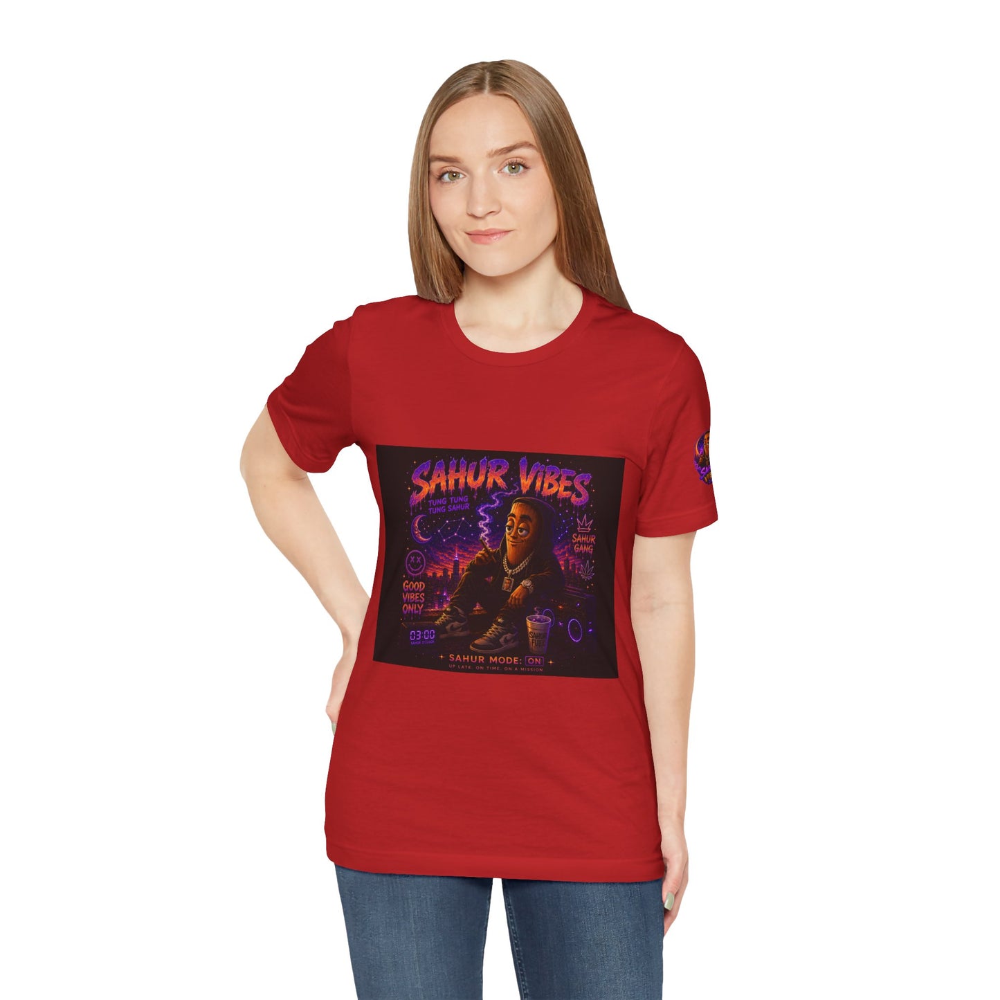 Tung Tung Tung Sahur SOLO Night Smoke DOLO Tee — Urban Chill Cartoon Design
