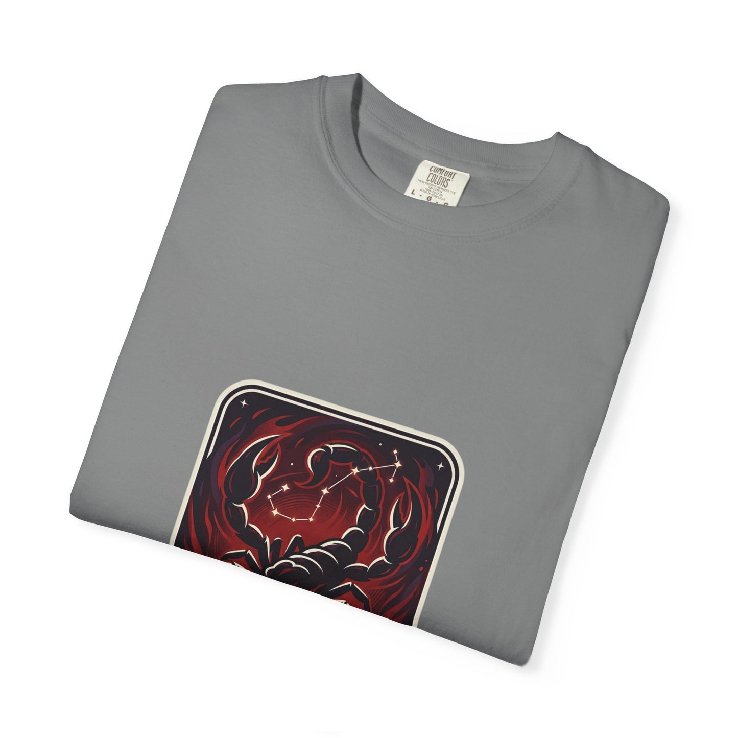 Scorpio Zodiac T-Shirt — Bold Red Scorpion Astrological Tee