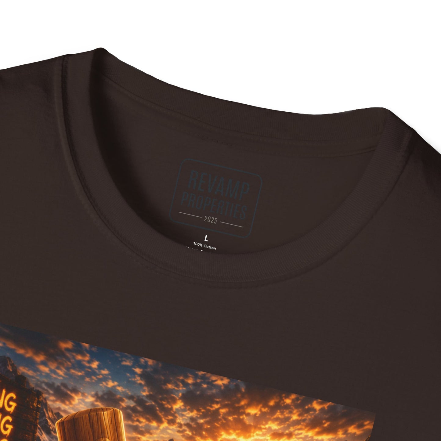 Tung Tung Tung Sahur 2 Wheels On Steel & Fire T-Shirt — "Time To Turn The Tide" Tee