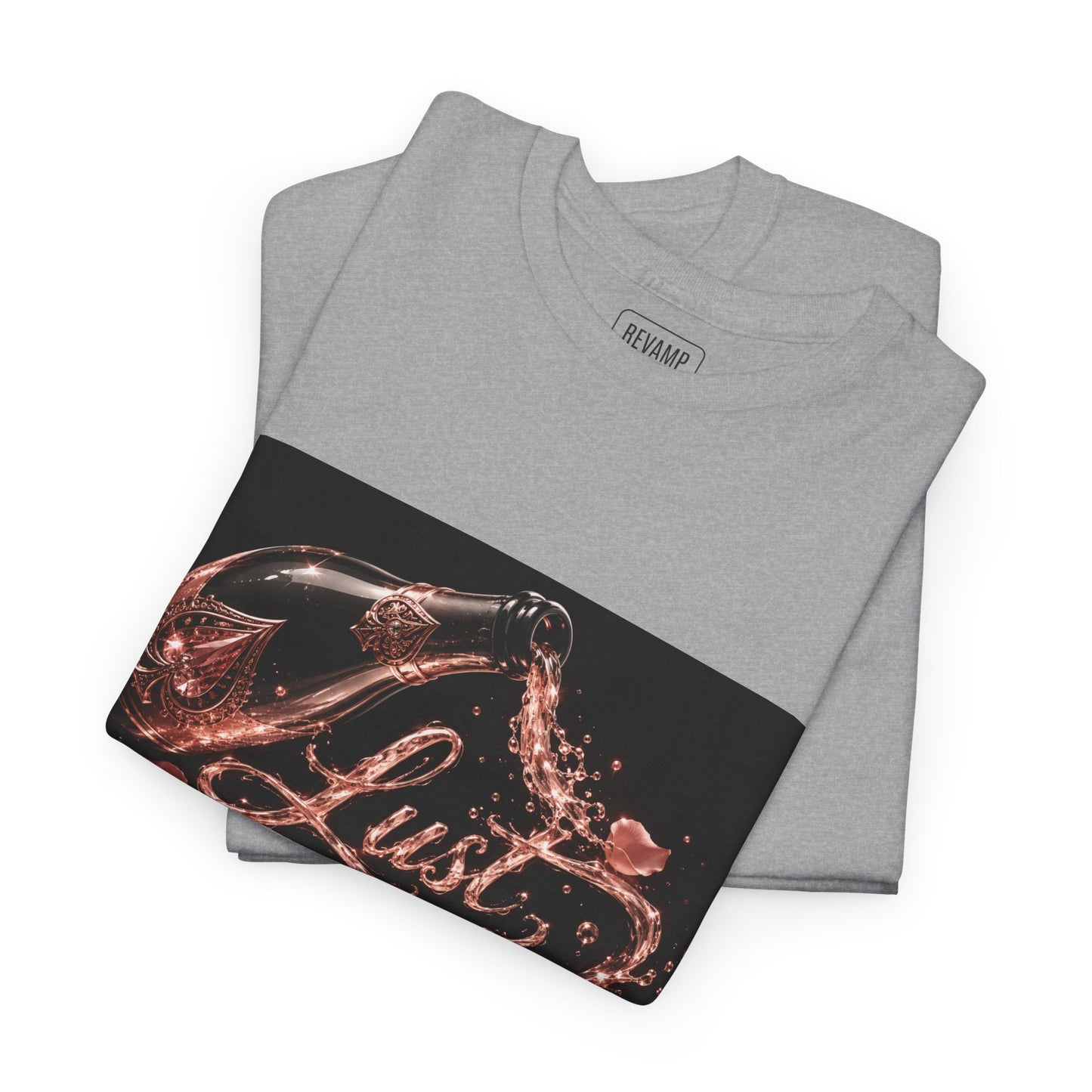 Lust Treats Luxury Well T-Shirt – Vintage Script Graphic Tee