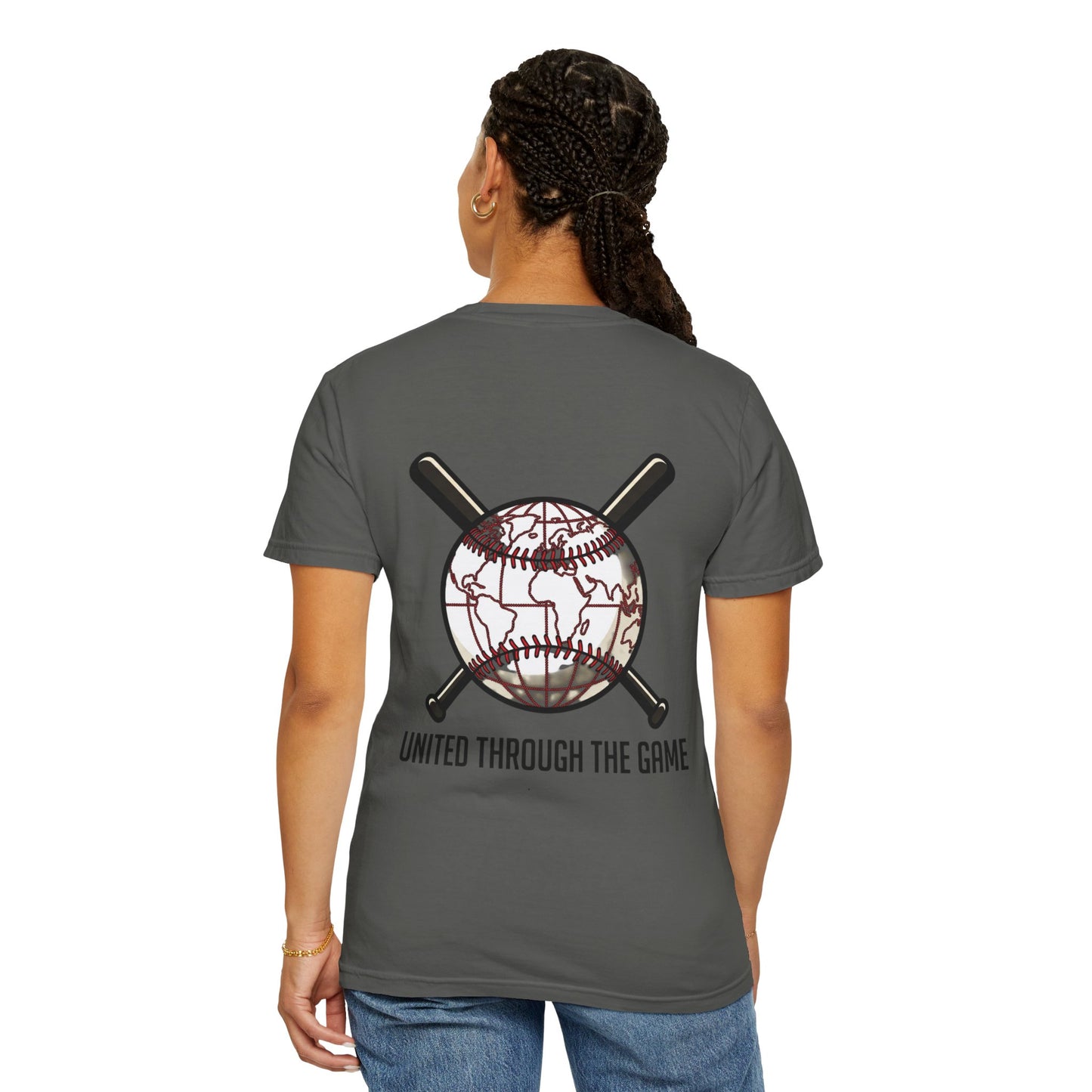 Baseball Globe T-Shirt — "United Through The Game"