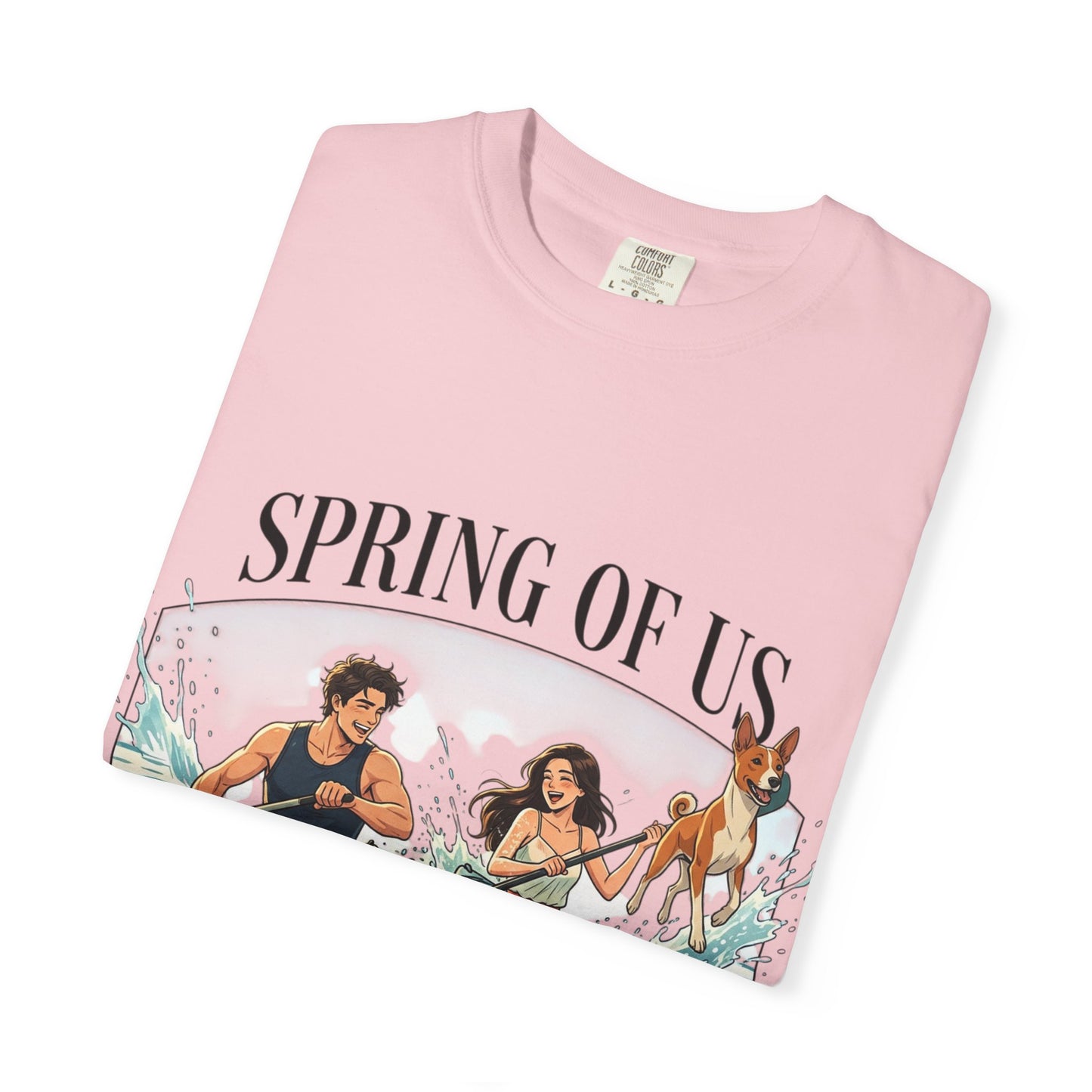 Spring of Us Kayaking T-Shirt — Retro Outdoor Adventure Tee