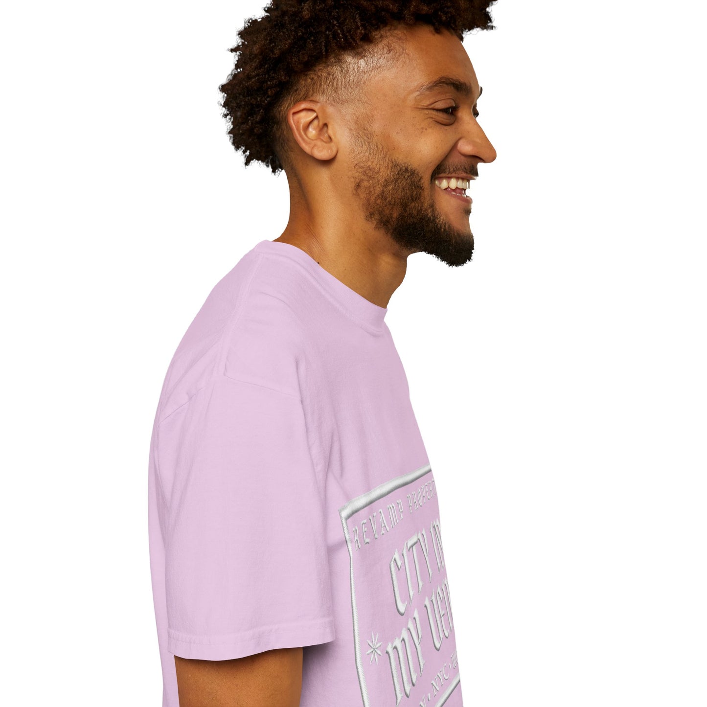 City In My Veins T‑Shirt — Vintage Cityscape Tee (Boston • NYC • Manchester)