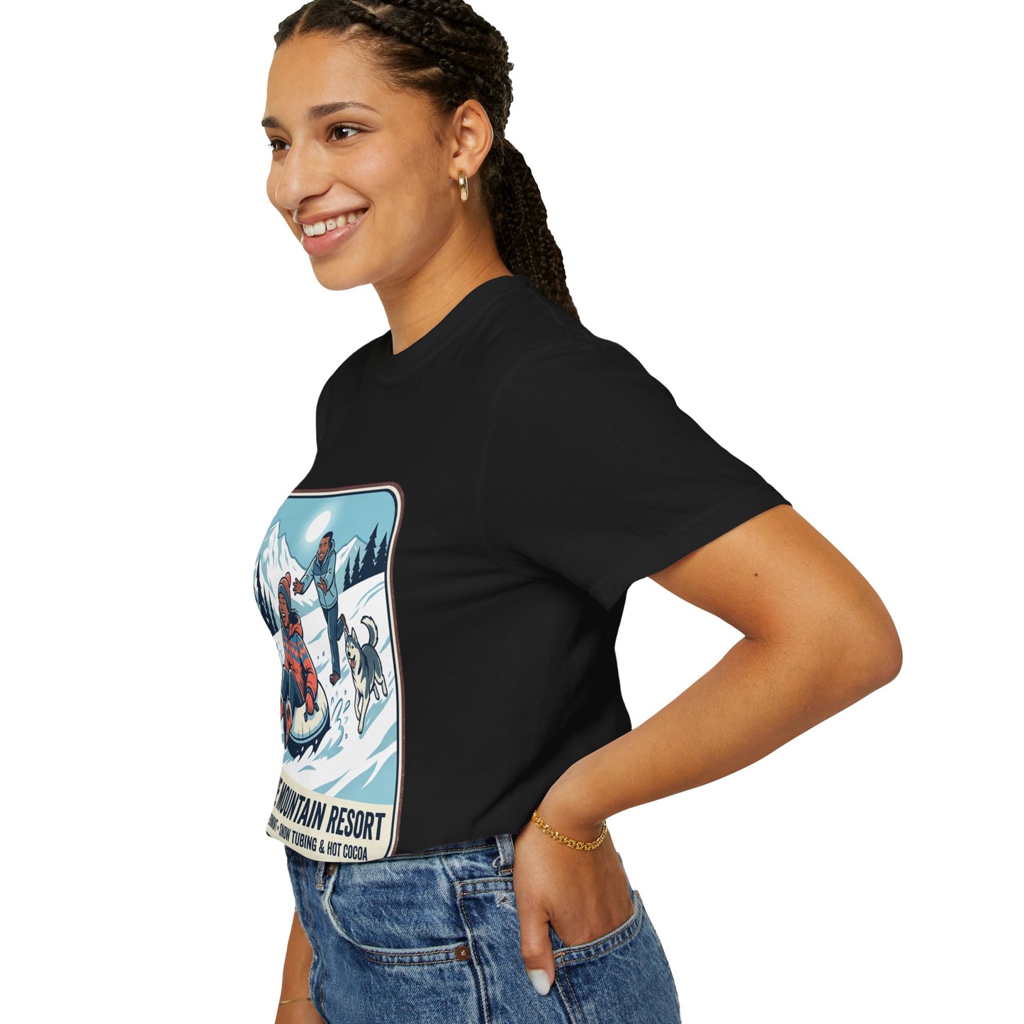 Stowe Mountain Resort Snow Tubing T-Shirt