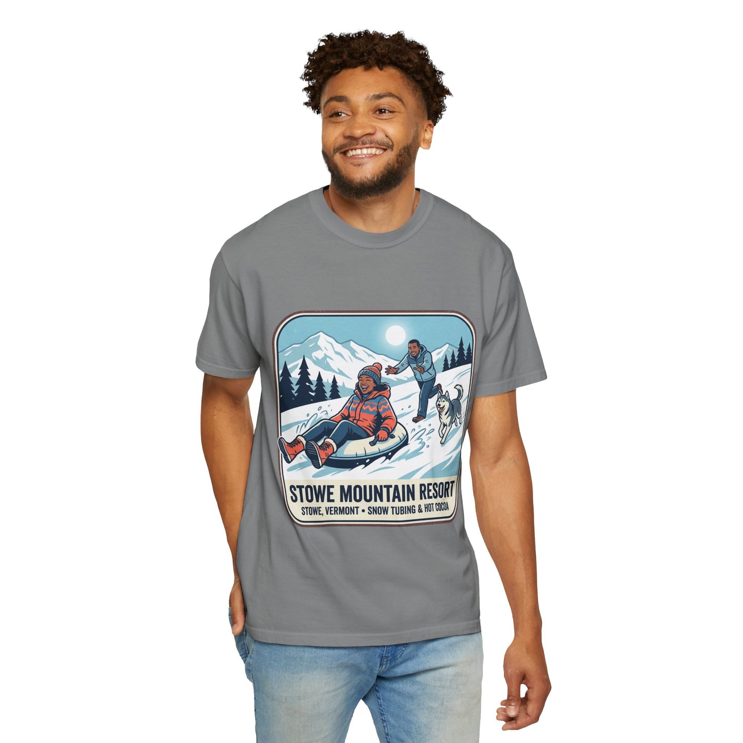 Stowe Mountain Resort Snow Tubing T-Shirt