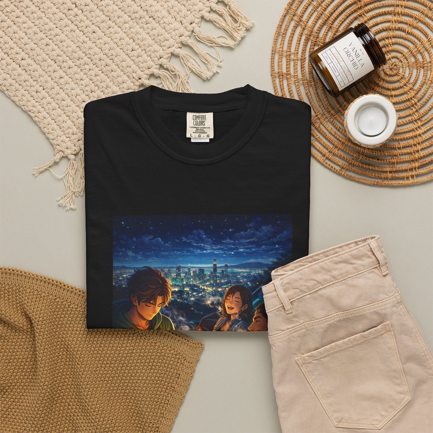 ROAD TRIP SMOKE SESSION-Unisex Garment-Dyed T-shirt
