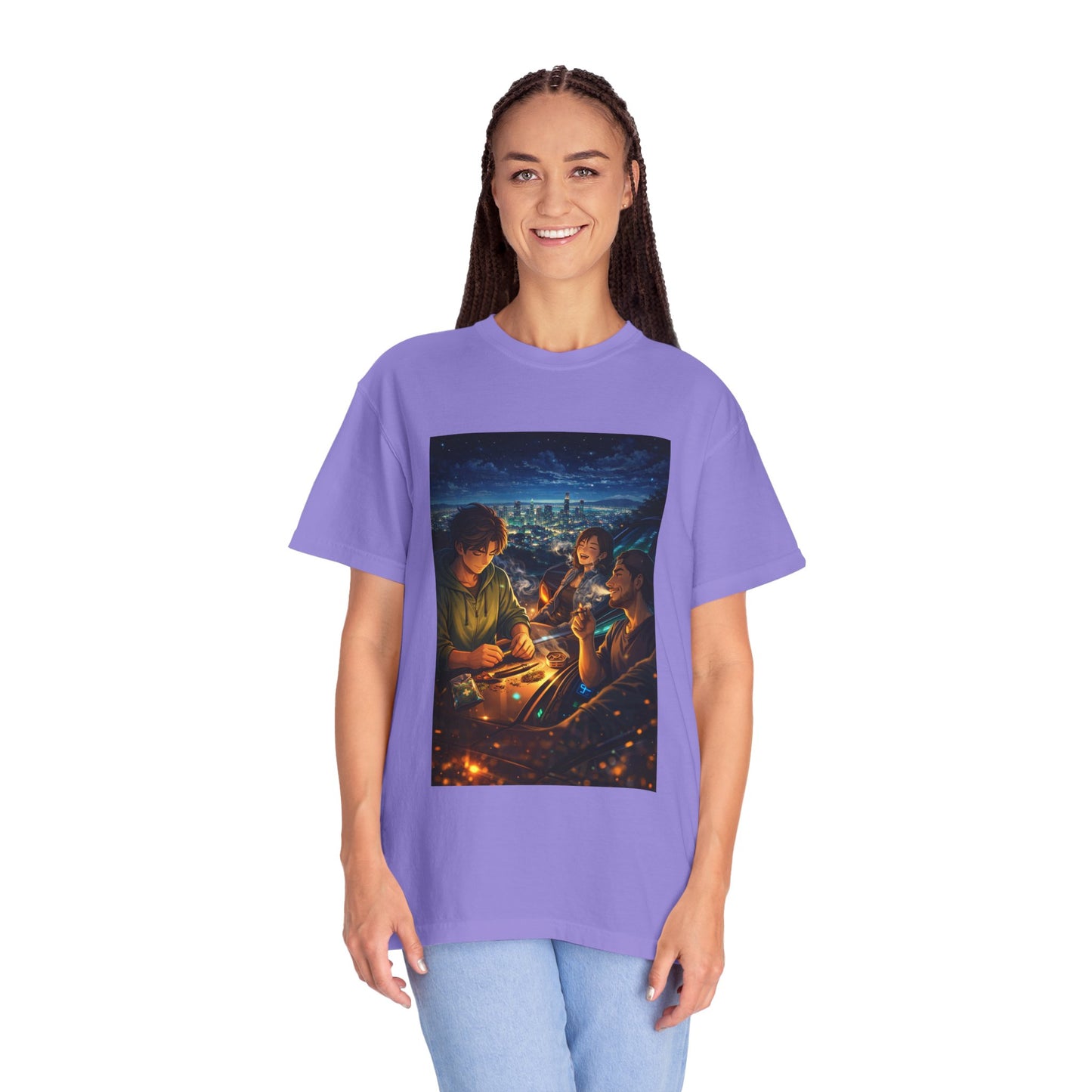 ROAD TRIP SMOKE SESSION-Unisex Garment-Dyed T-shirt