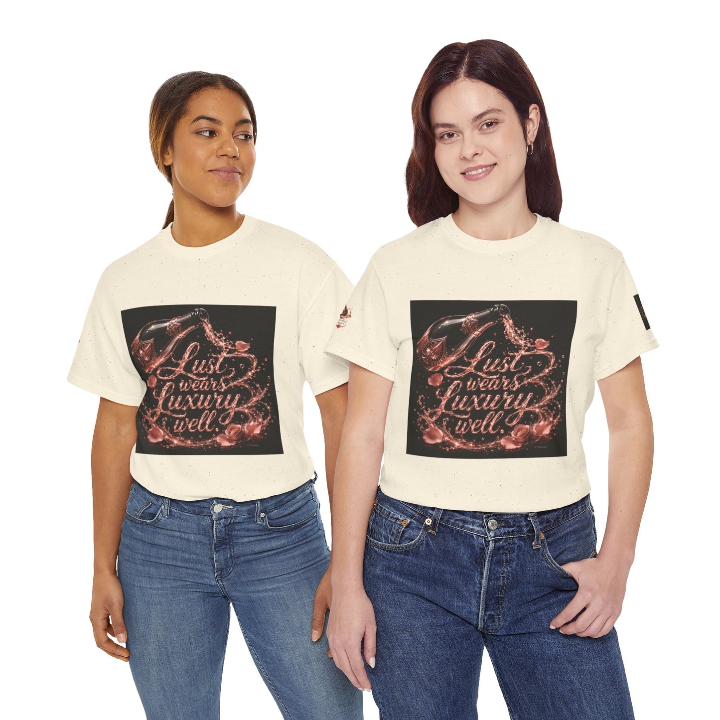 Lust Treats Luxury Well T-Shirt – Vintage Script Graphic Tee