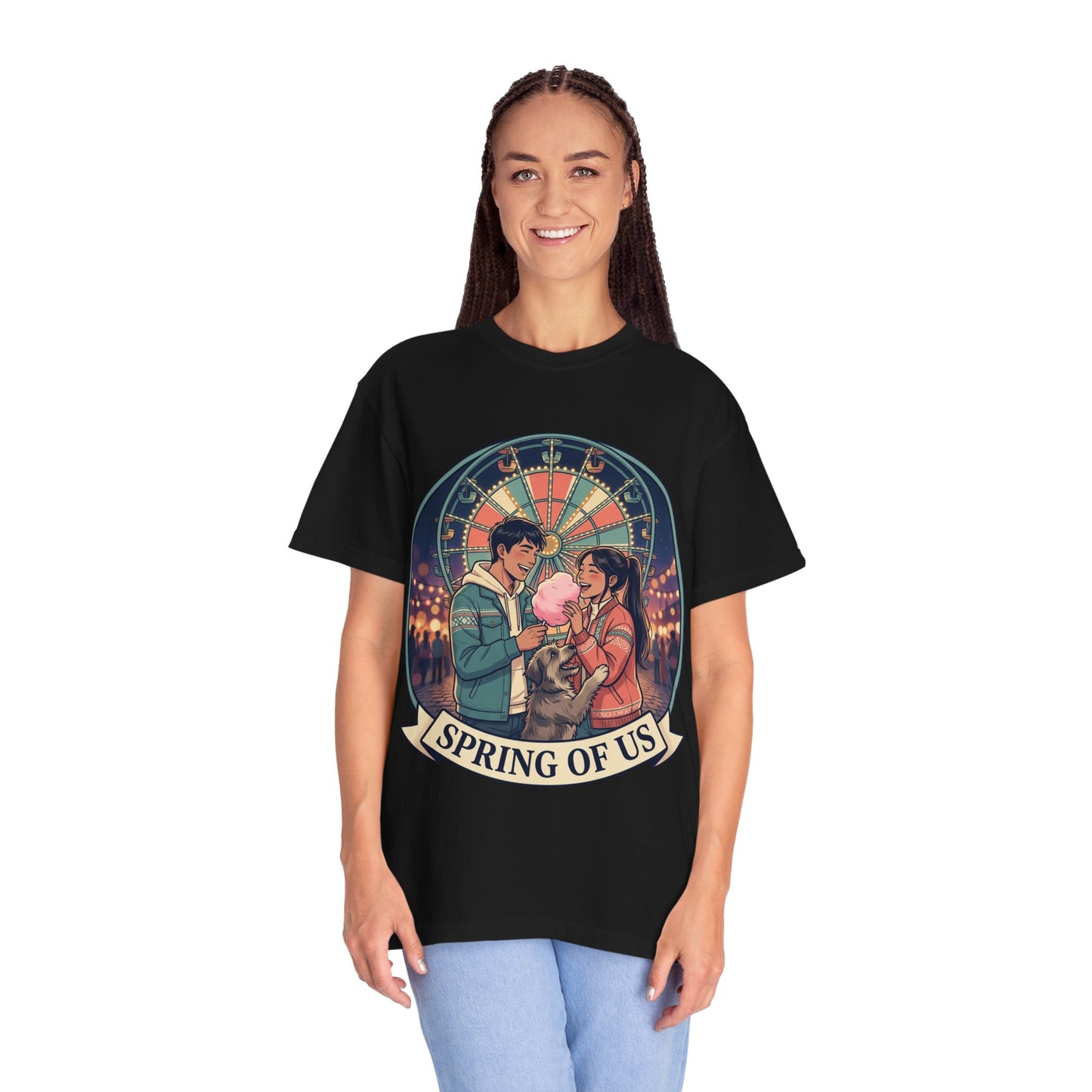 Spring of Us T-Shirt — Romantic Carnival Graphic Tee
