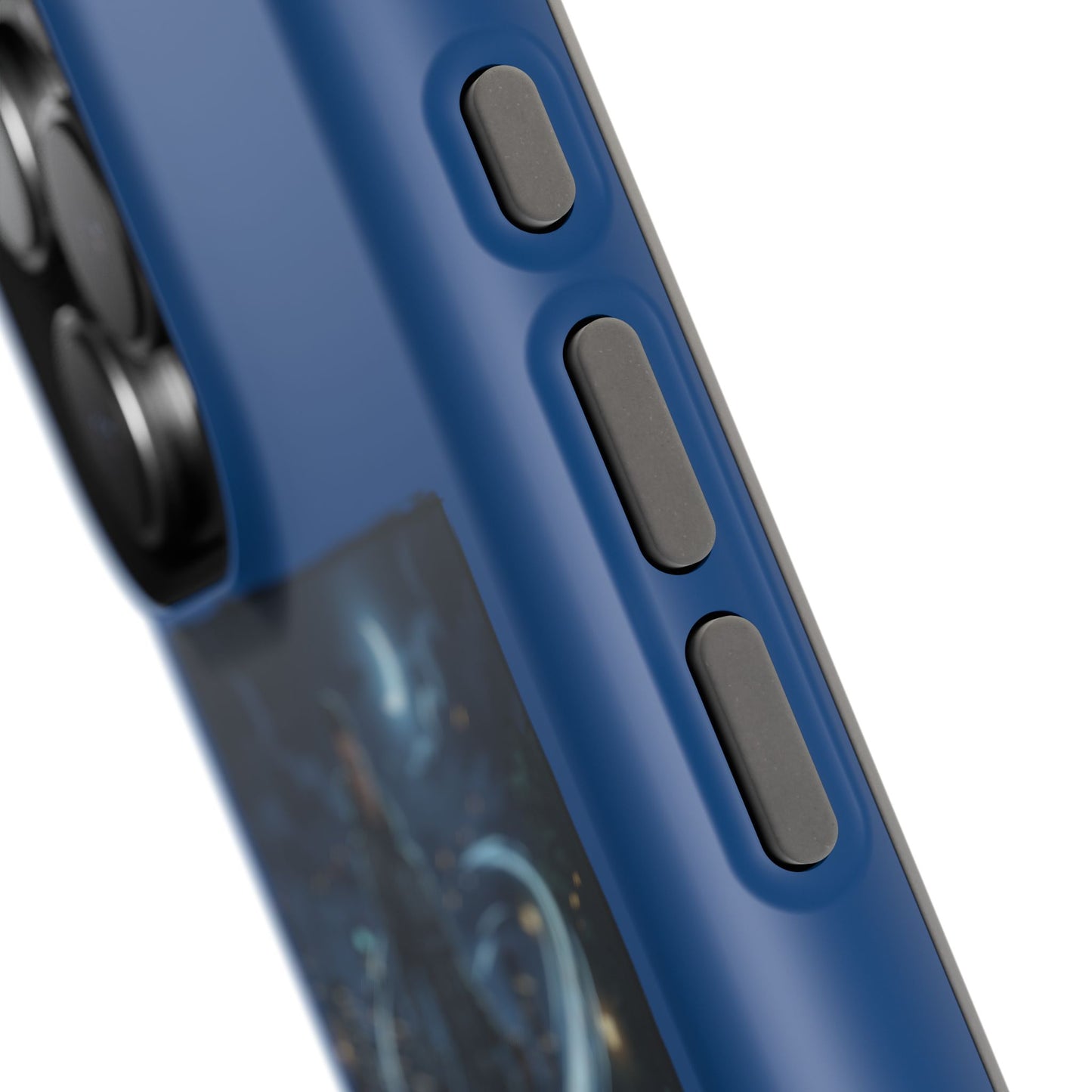 Magnetic Impact-Resistant Phone Case — Night Warrior Sci‑Fi Design