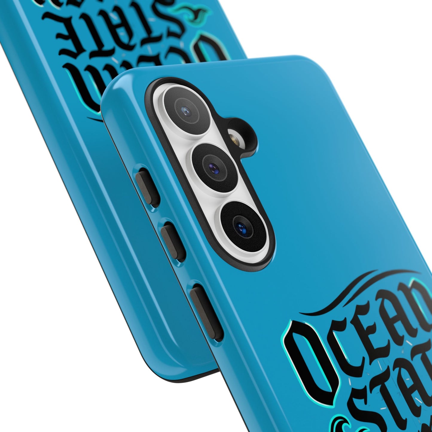 Ocean State Energy Phone Case — Tough Protective iPhone Cover with Nautical Script
