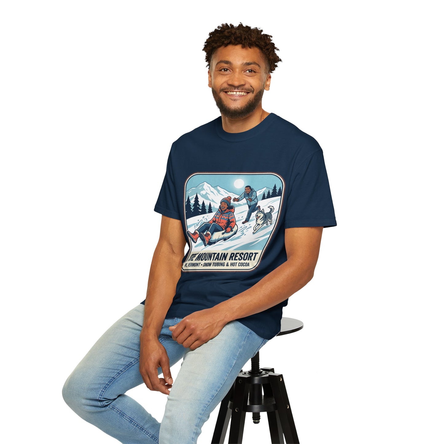 Stowe Mountain Resort Snow Tubing T-Shirt