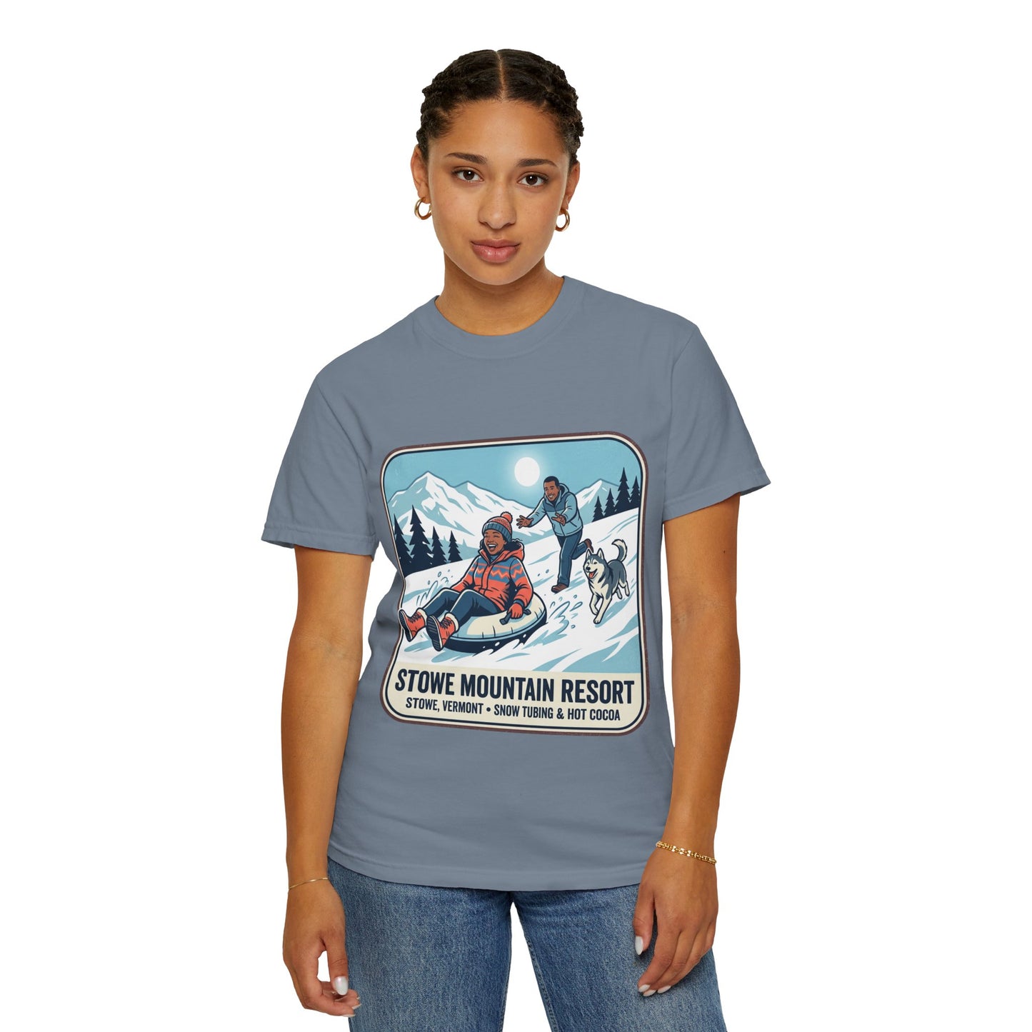 Stowe Mountain Resort Snow Tubing T-Shirt