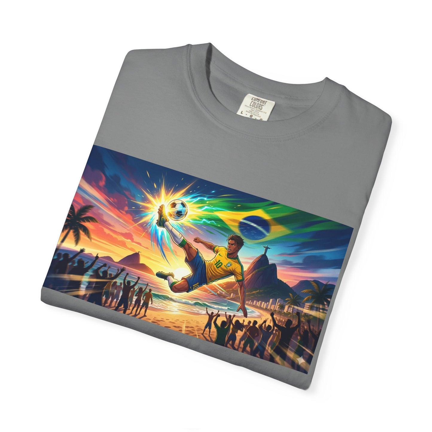 Brazil — Energy + Football Graphic T-Shirt