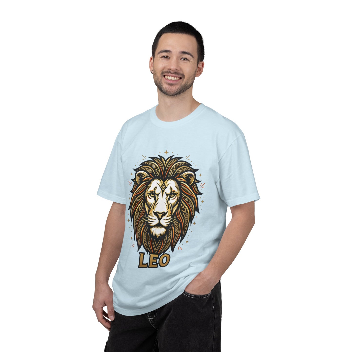 Leo Zodiac Lion T-Shirt — Bold Astrology Graphic Tee