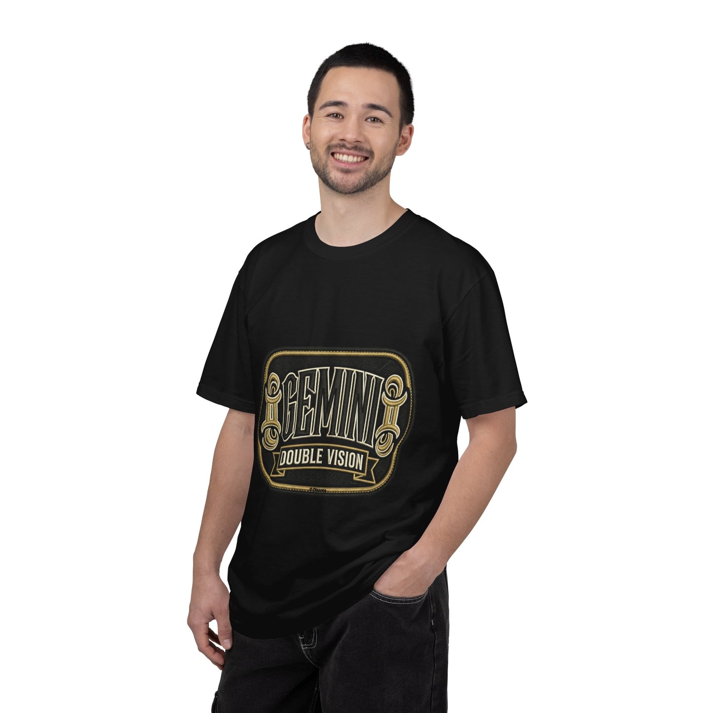 Gemini Double Vision T-Shirt — Zodiac Twin Graphic Tee