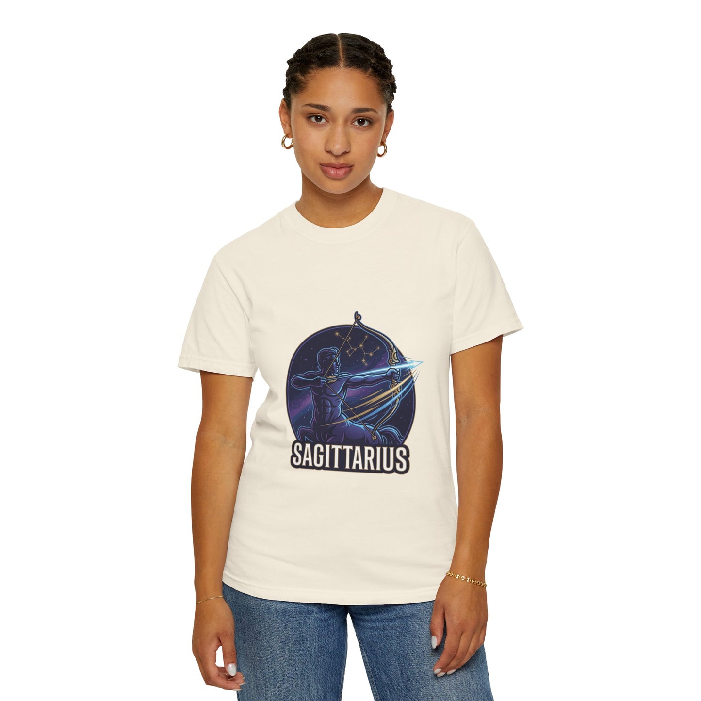 Sagittarius Archer Zodiac T‑Shirt — Astrology Constellation Graphic Tee