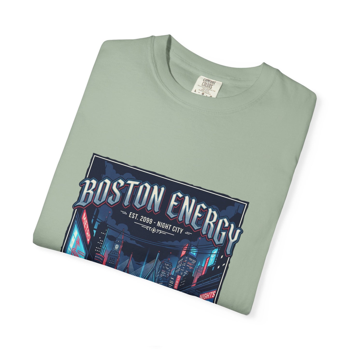 Boston Energy Graphic T-Shirt — Neon City Streetwear