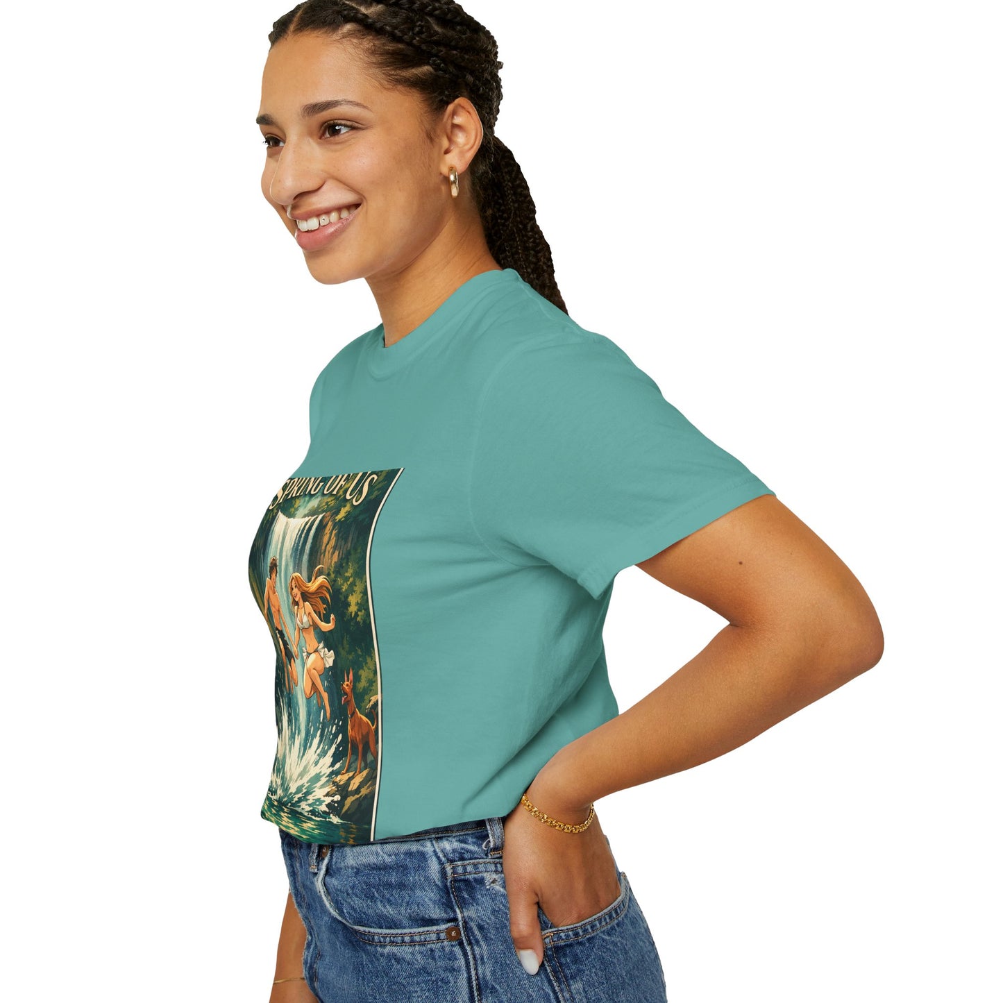 Vintage 'Spring of Us' Waterfall Graphic T-Shirt