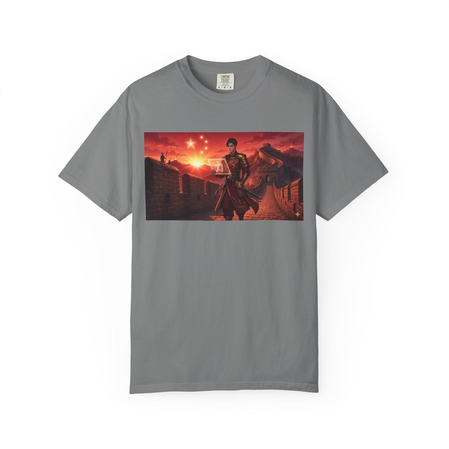 Scout Regiment Sunset T-Shirt — Anime Military Wall Scene