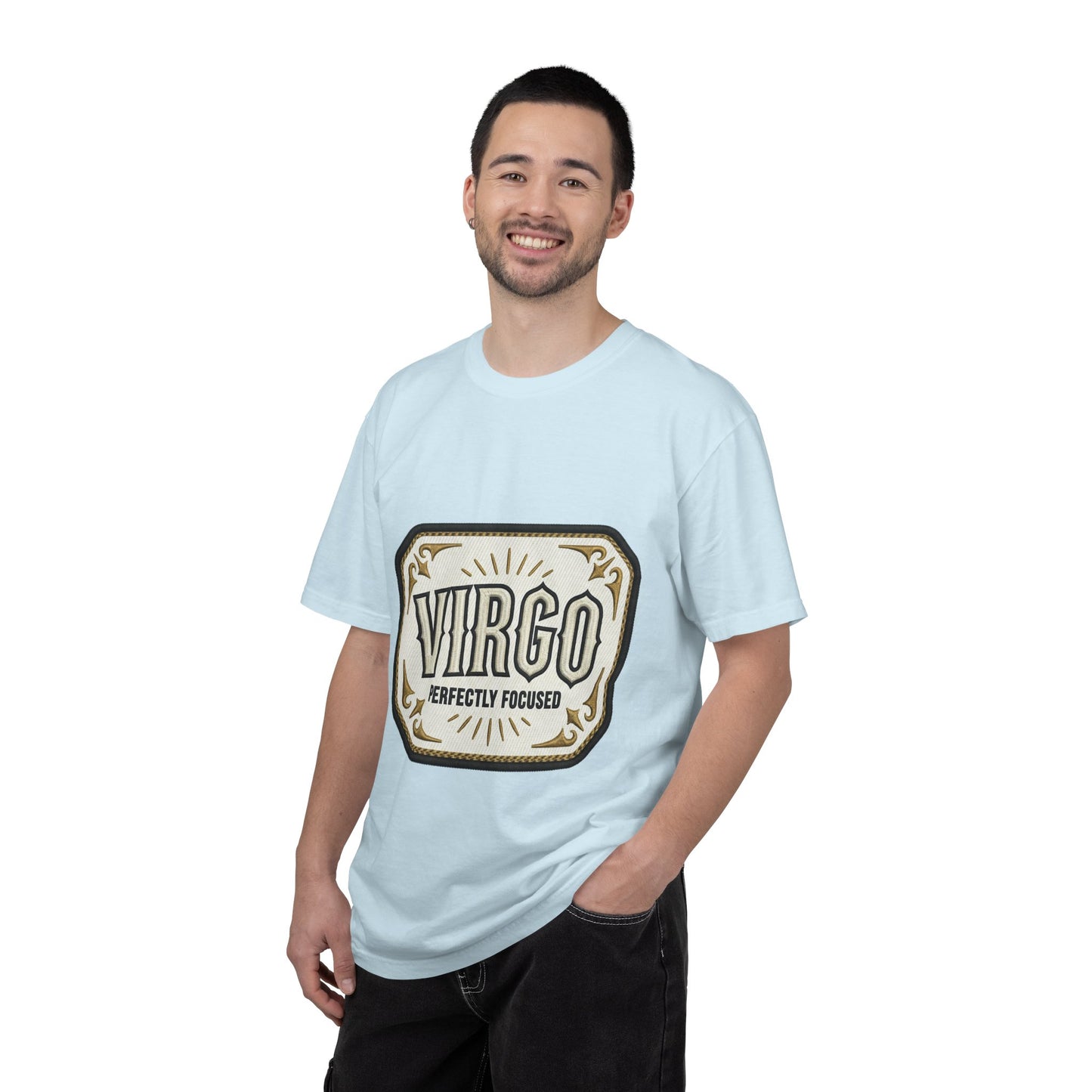 Virgo "Perfectly Focused" Zodiac T-Shirt — Vintage Astrology Tee
