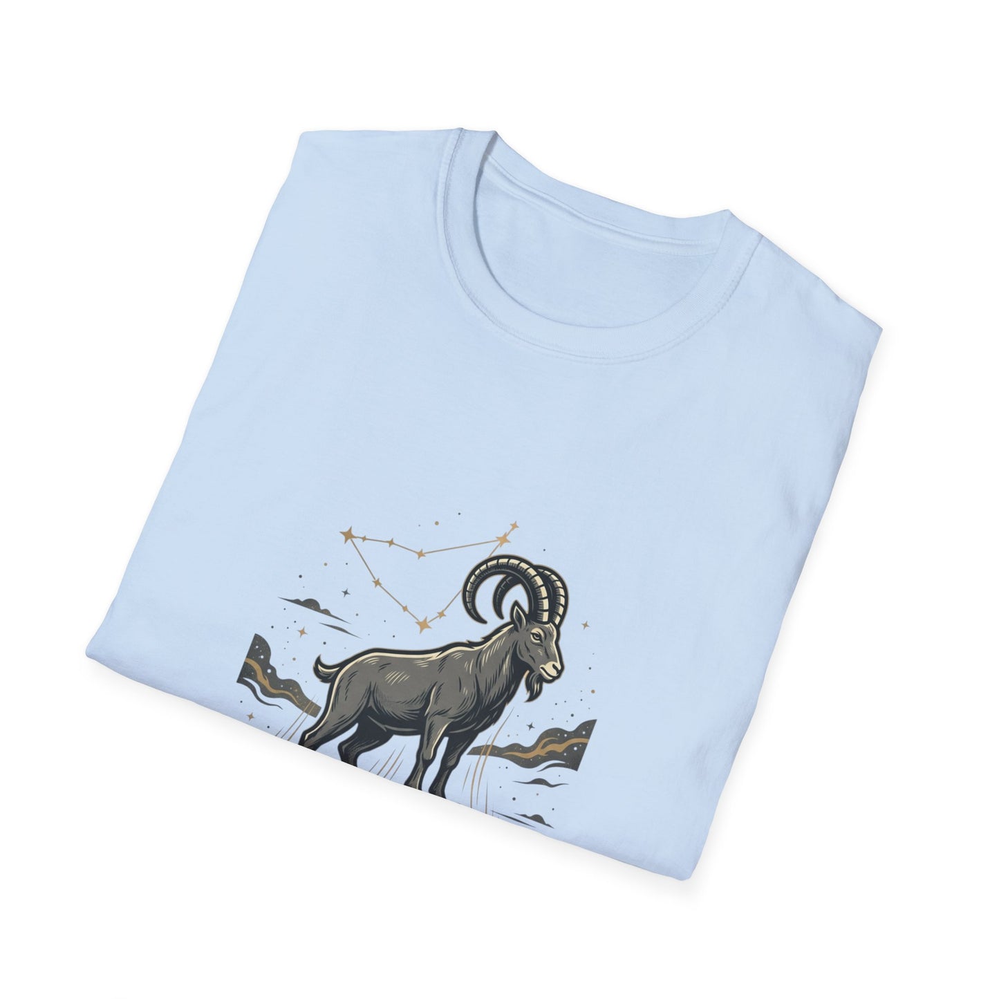 Capricorn 'No Limits' Zodiac T-Shirt — Goat Constellation Astrology Tee