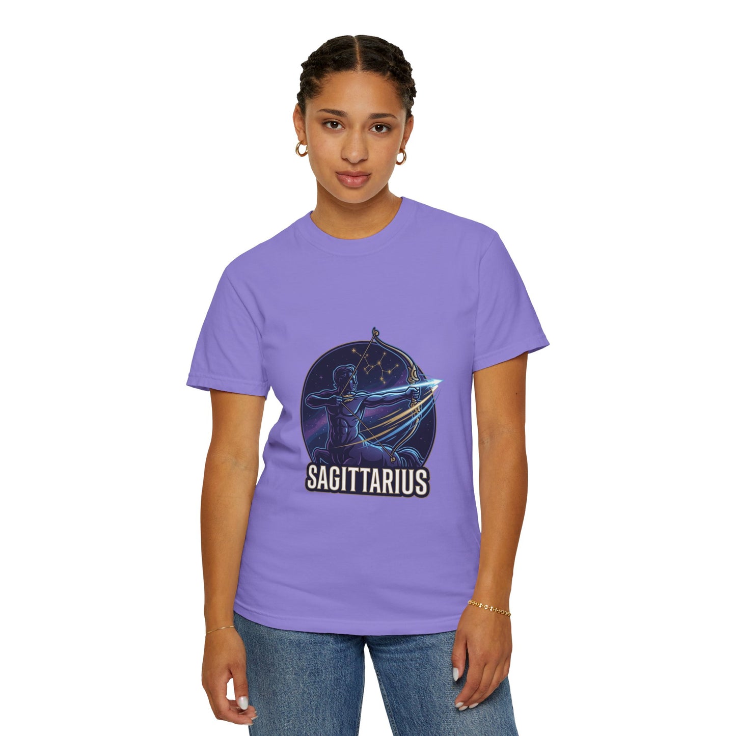 Sagittarius Archer Zodiac T‑Shirt — Astrology Constellation Graphic Tee