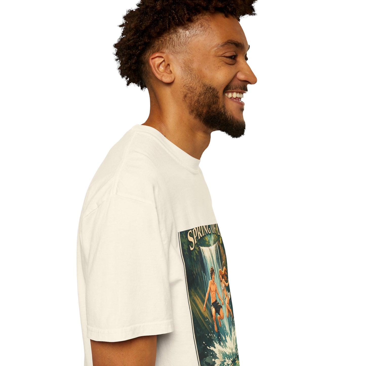 Vintage 'Spring of Us' Waterfall Graphic T-Shirt