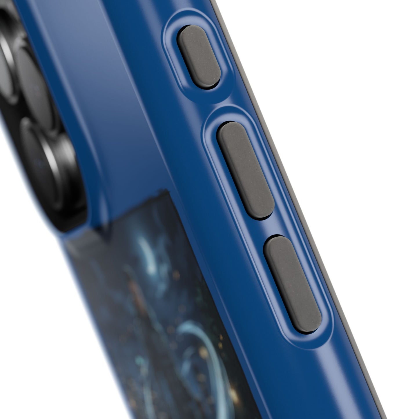 Magnetic Impact-Resistant Phone Case — Night Warrior Sci‑Fi Design