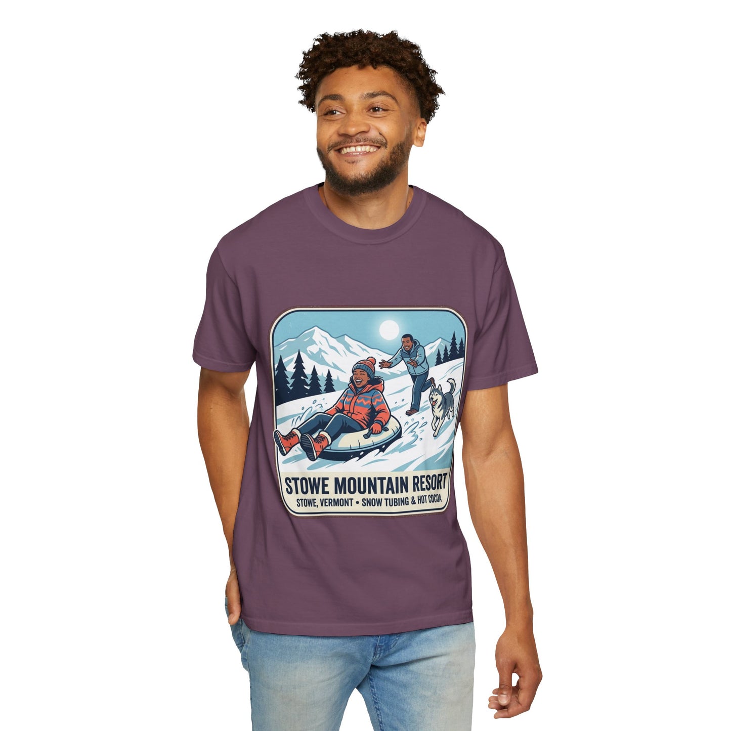 Stowe Mountain Resort Snow Tubing T-Shirt