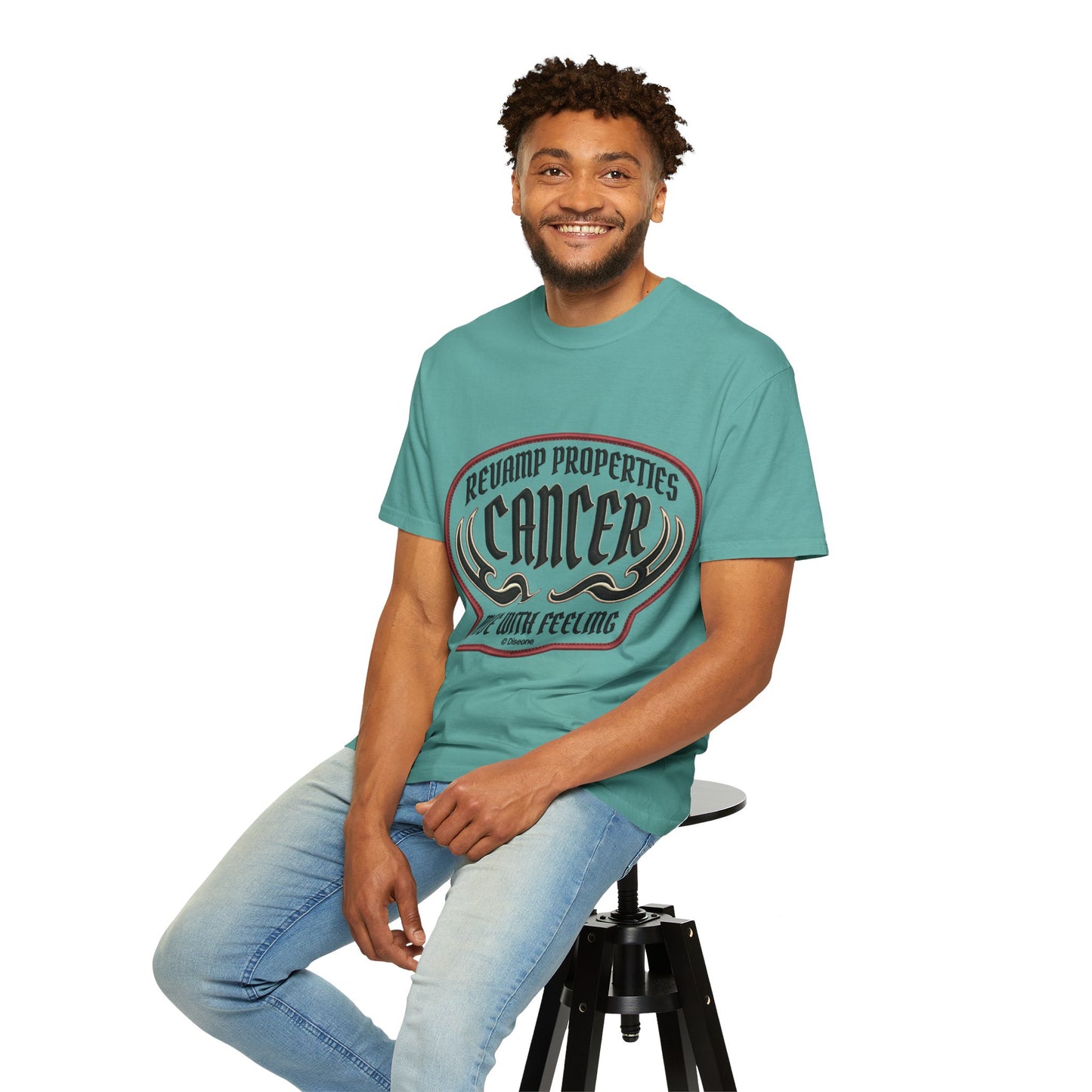 Cancer Zodiac T-Shirt — 'Move With Feeling' Astrology Tee