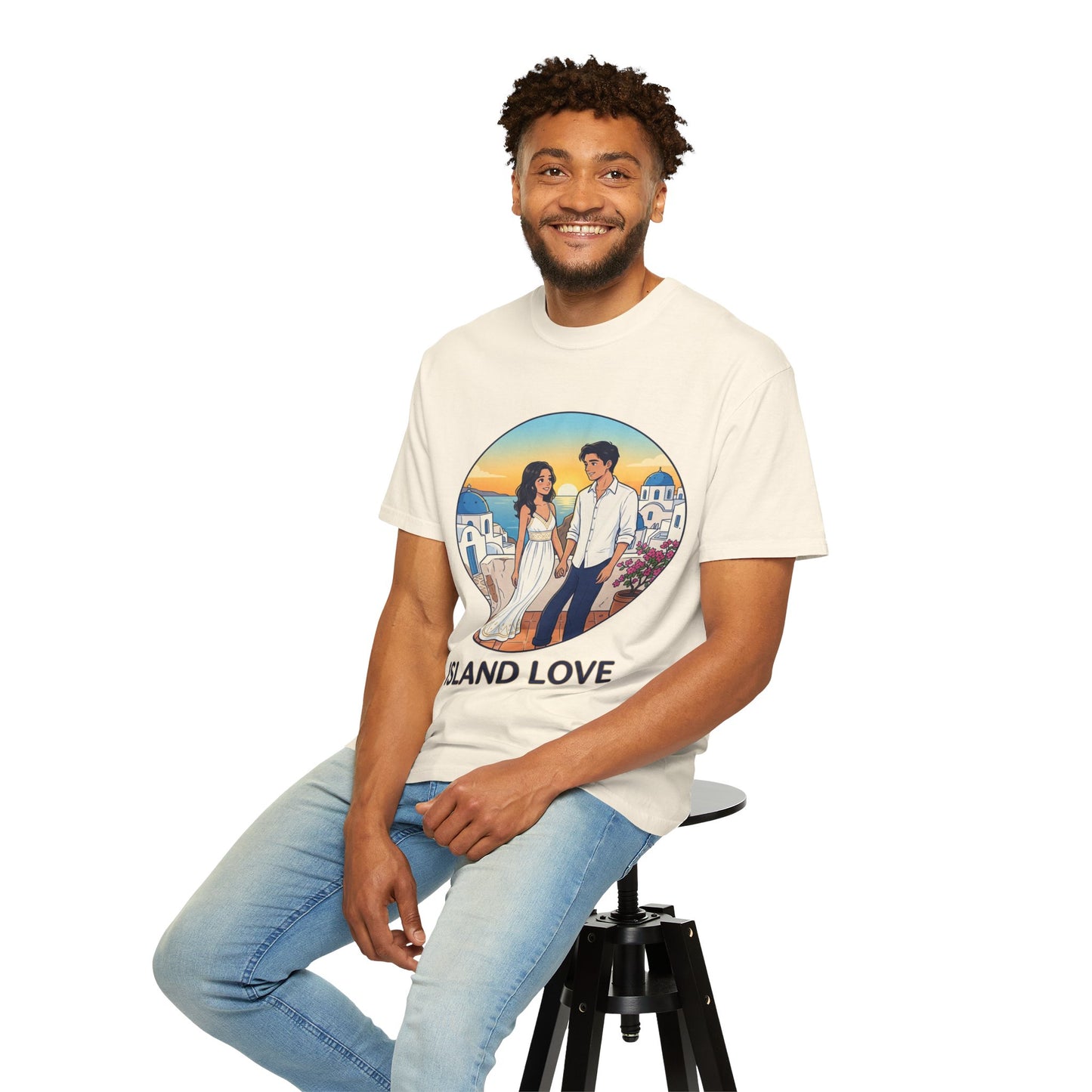 Island Love T-Shirt — Romantic Couples Vacation Tee