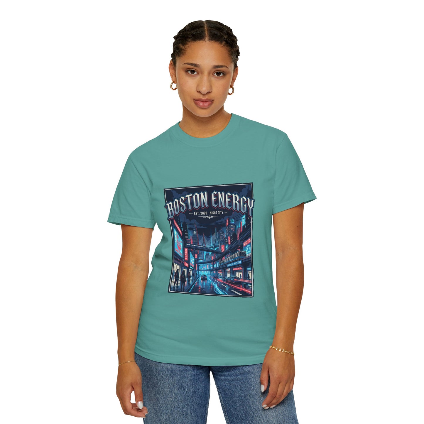 Boston Energy Graphic T-Shirt — Neon City Streetwear