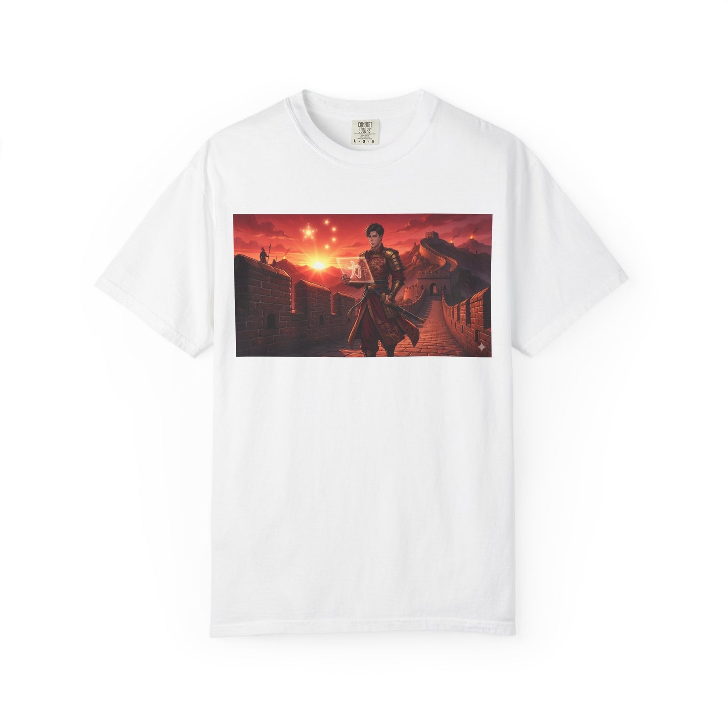 Scout Regiment Sunset T-Shirt — Anime Military Wall Scene