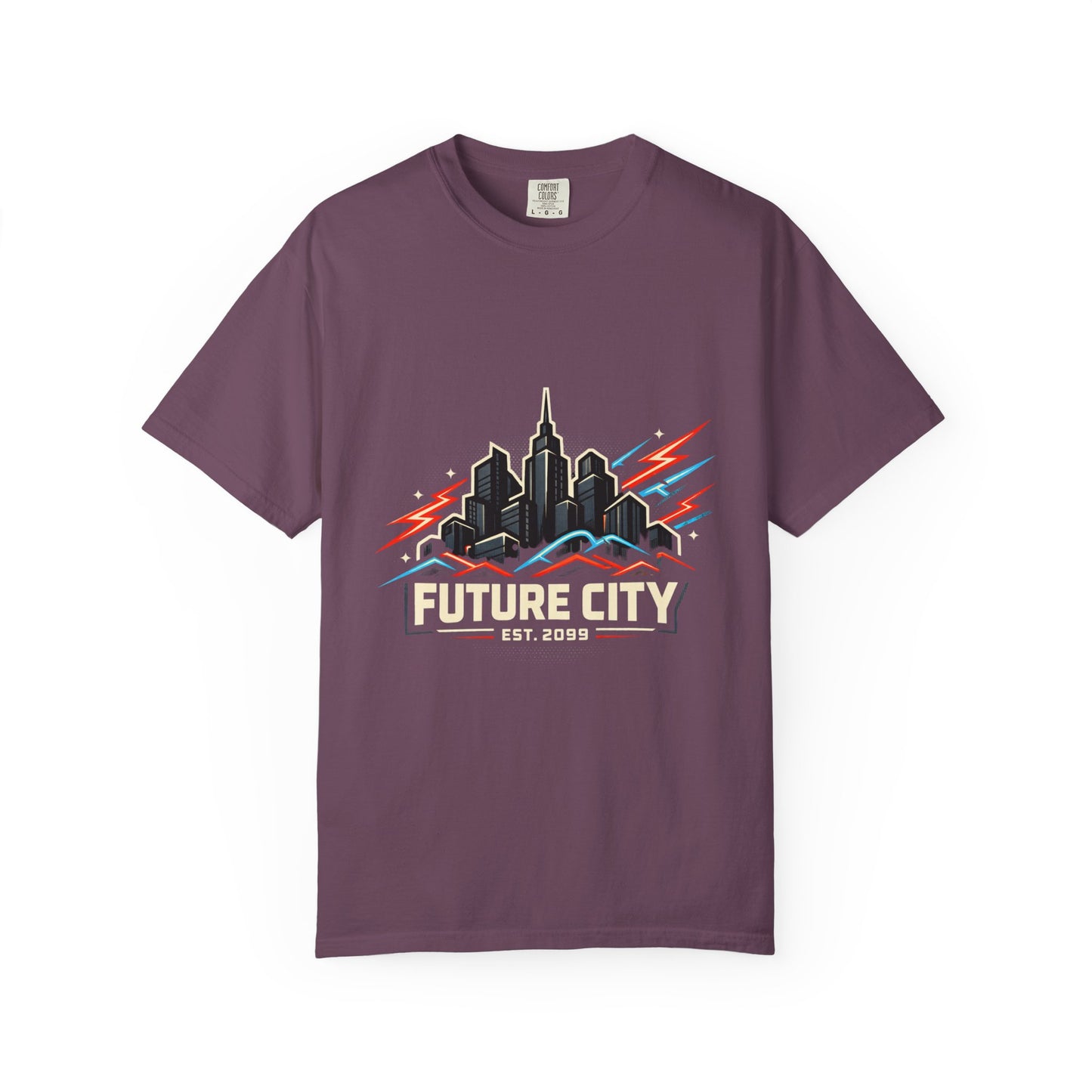 Future City T-Shirt — Retro Skyline Graphic Tee