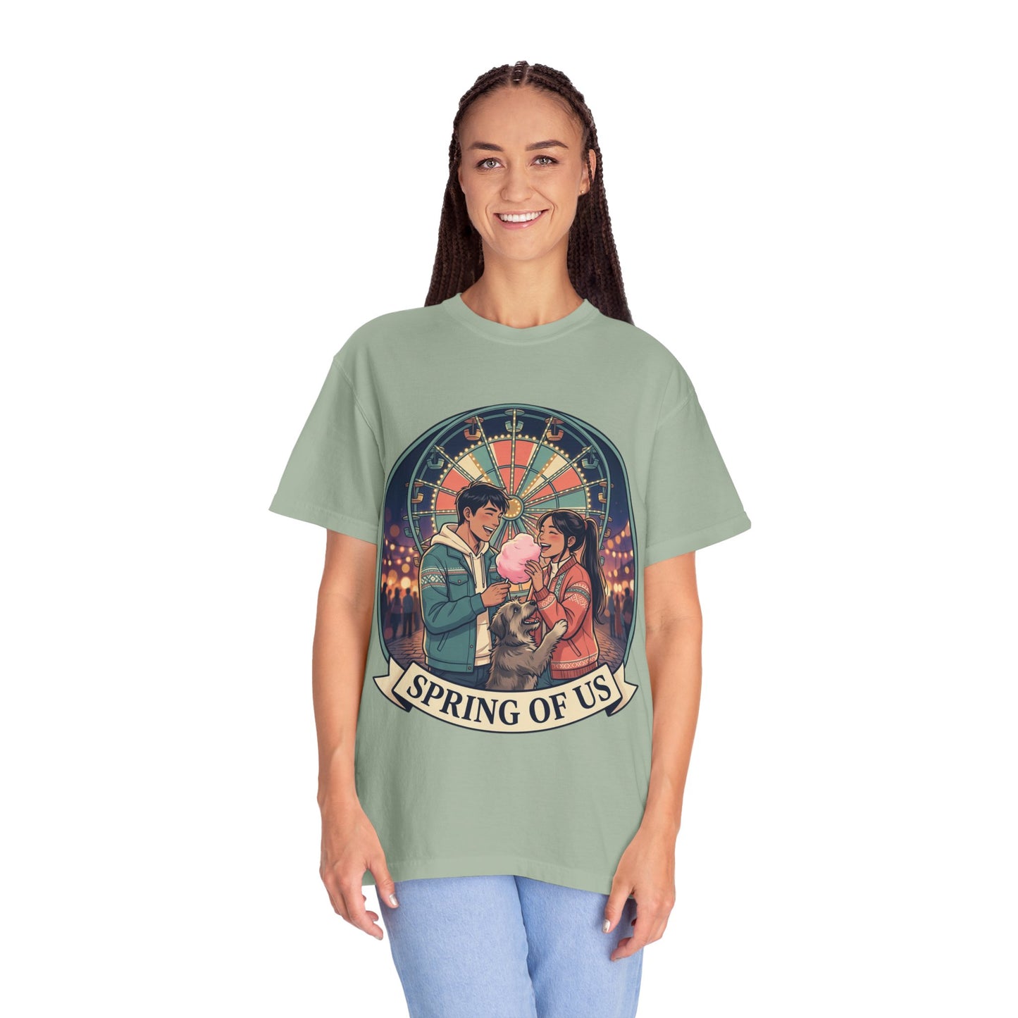 Spring of Us T-Shirt — Romantic Carnival Graphic Tee
