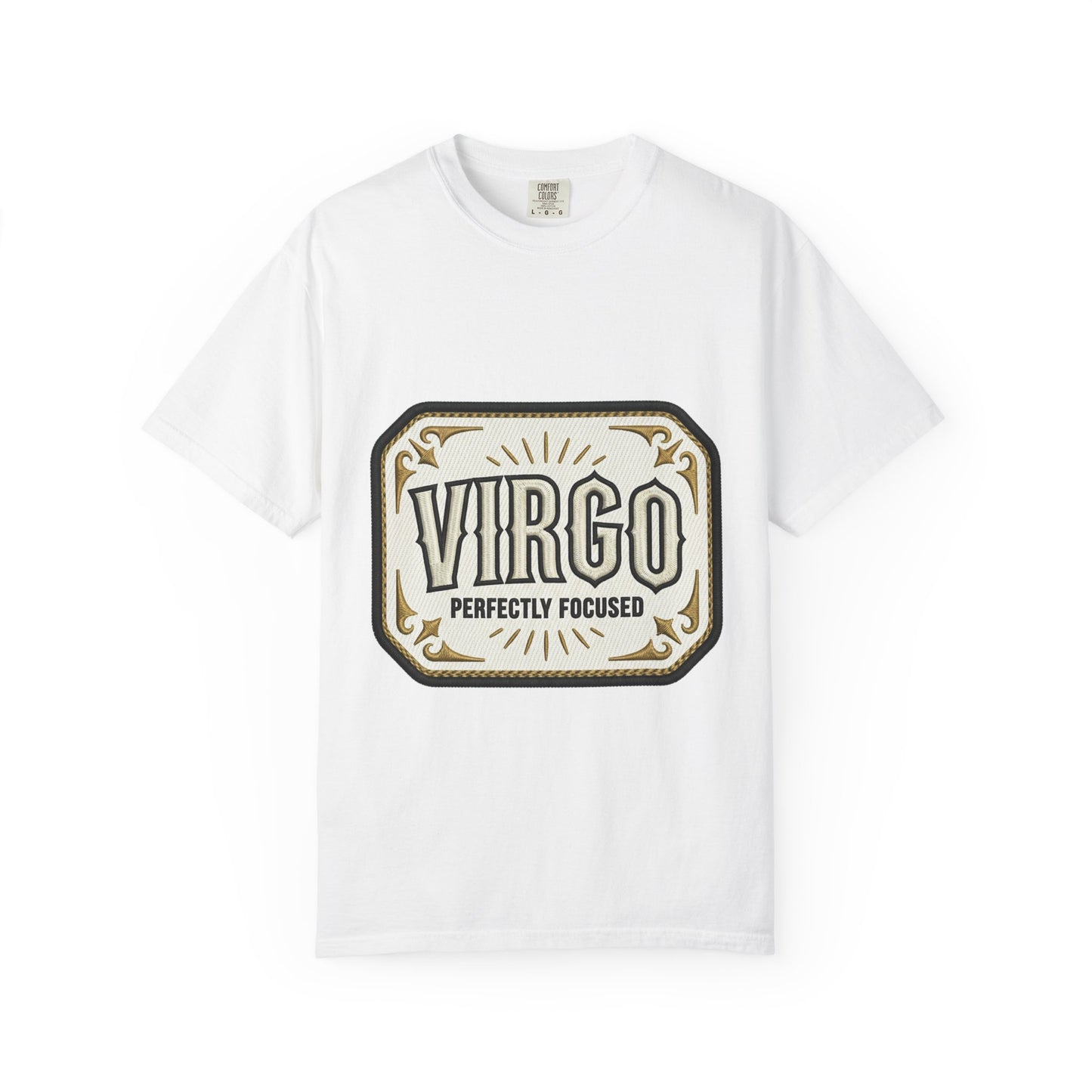 Virgo "Perfectly Focused" Zodiac T-Shirt — Vintage Astrology Tee