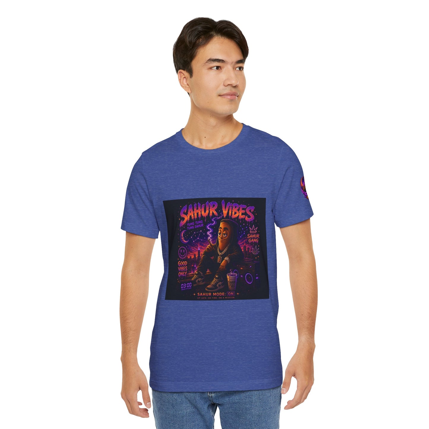 Tung Tung Tung Sahur SOLO Night Smoke DOLO Tee — Urban Chill Cartoon Design