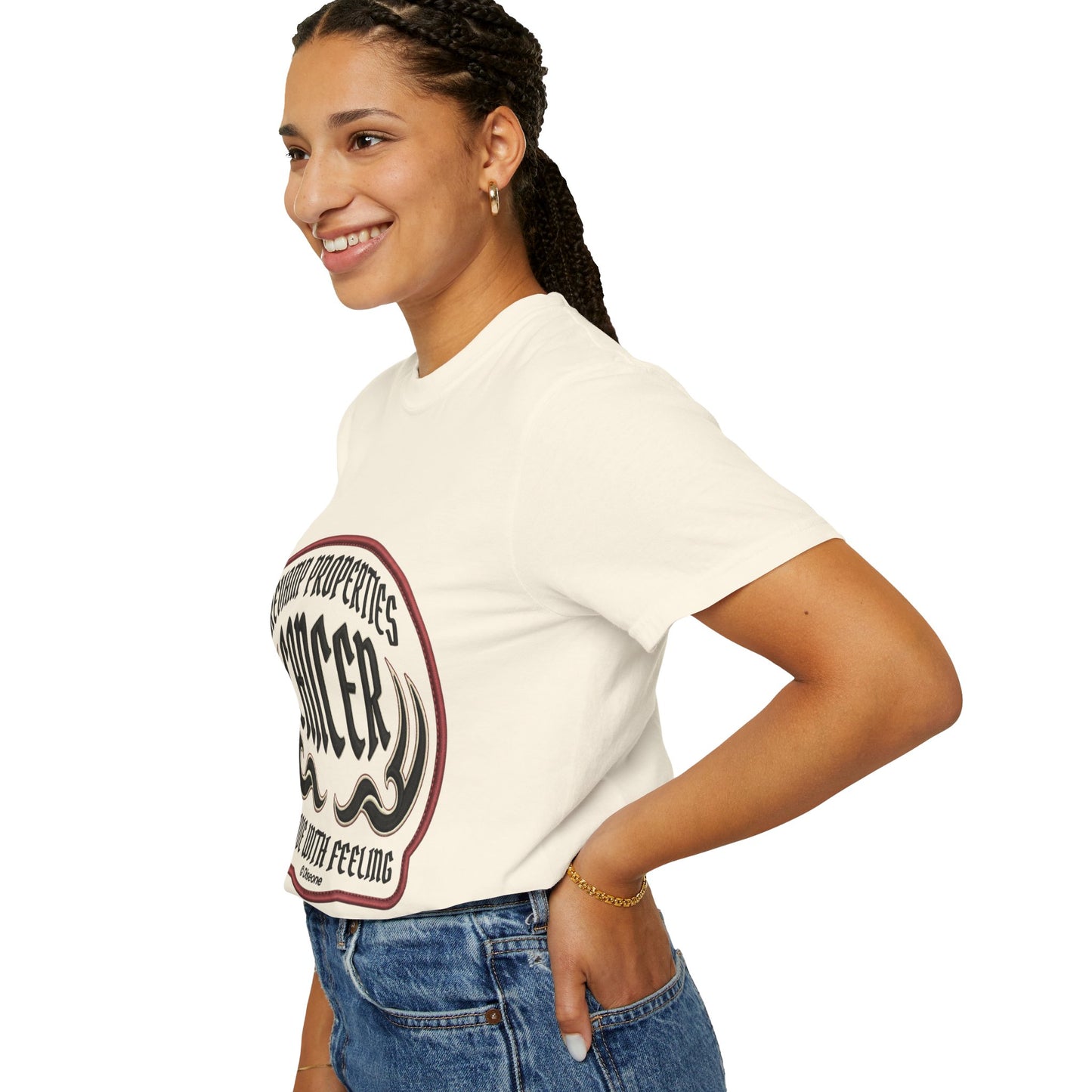 Cancer Zodiac T-Shirt — 'Move With Feeling' Astrology Tee