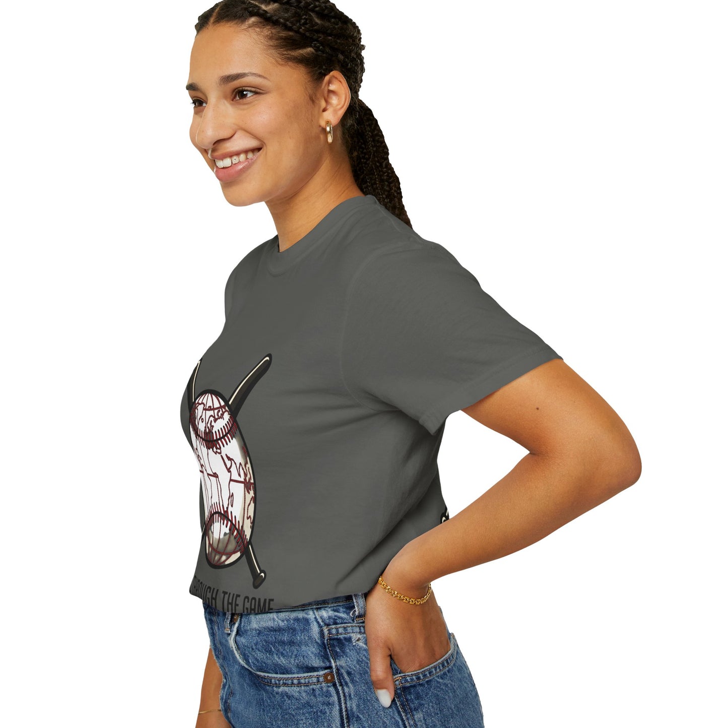 Baseball Globe T-Shirt — "United Through The Game"