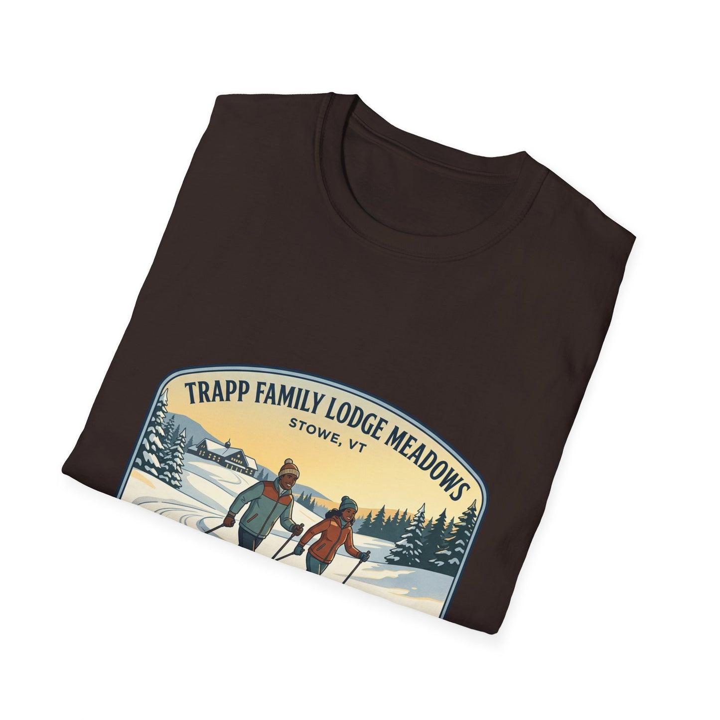 Trapp Family Lodge Meadows Skiing T-Shirt