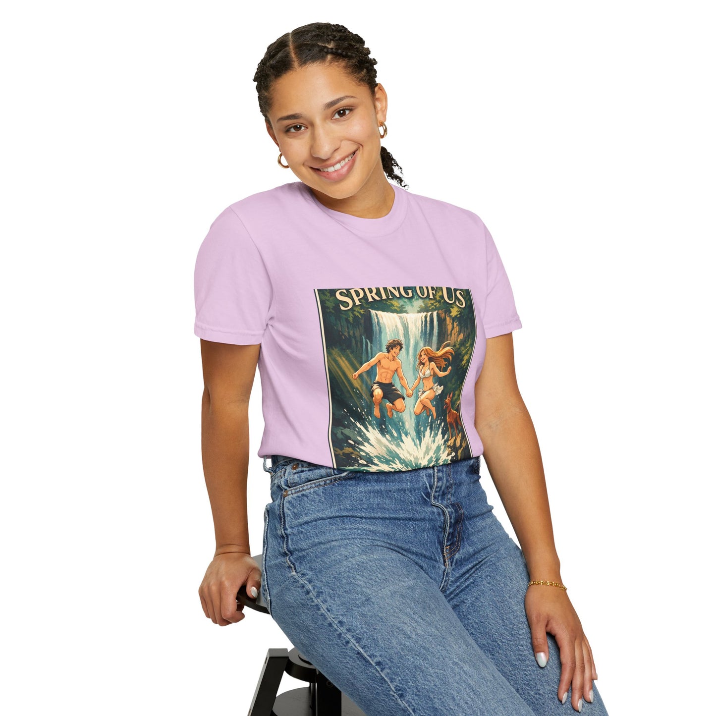 Vintage 'Spring of Us' Waterfall Graphic T-Shirt