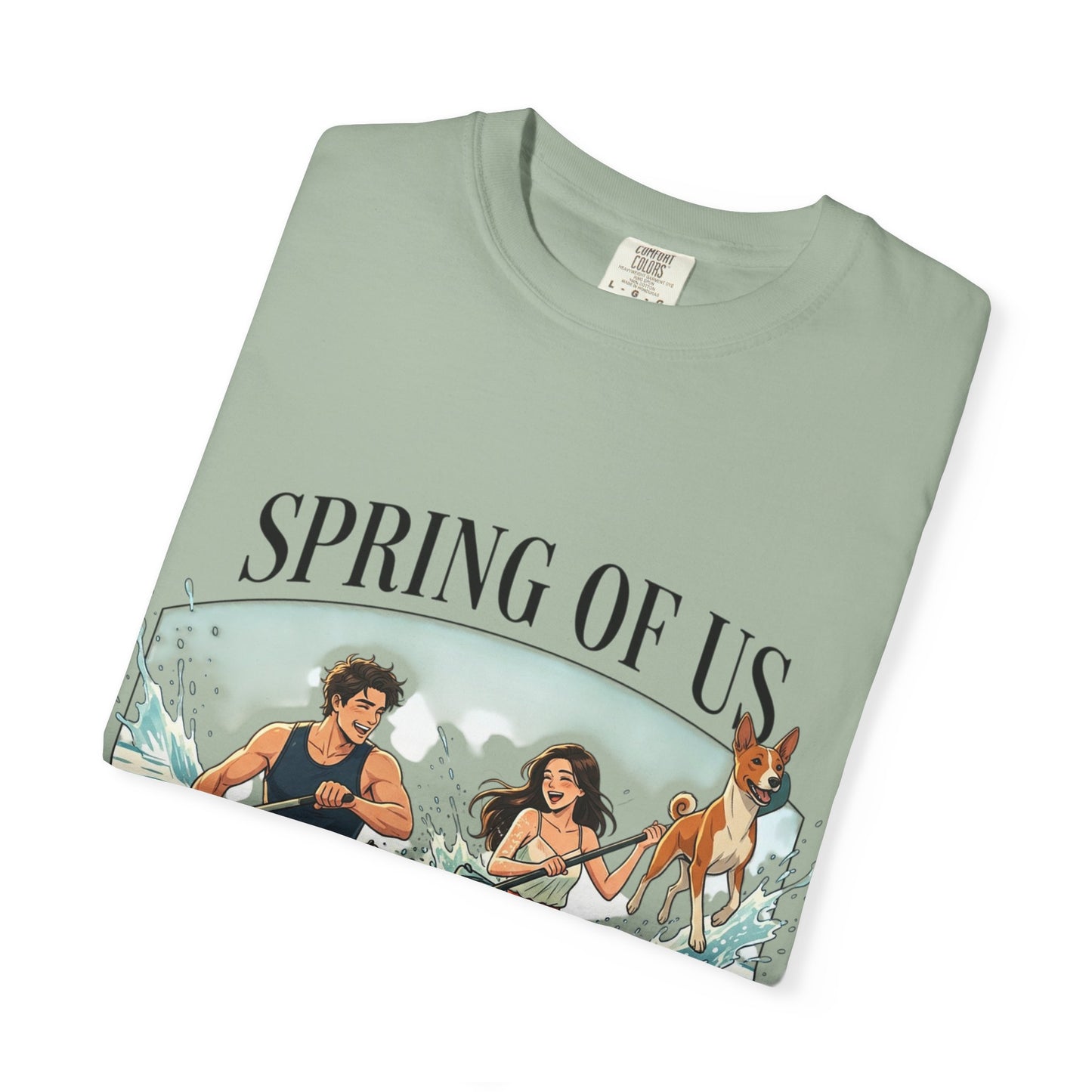 Spring of Us Kayaking T-Shirt — Retro Outdoor Adventure Tee