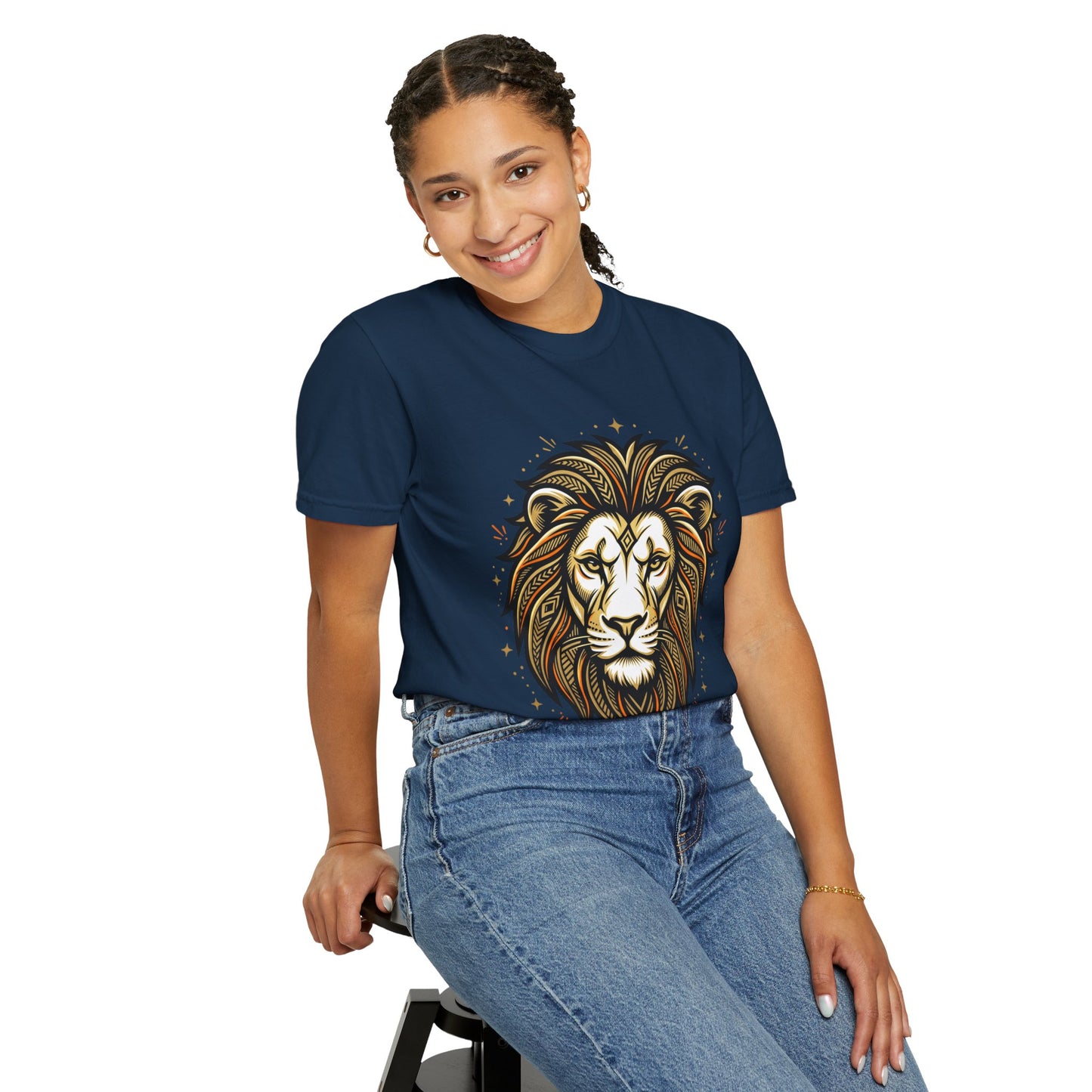 Leo Zodiac Lion T-Shirt — Bold Astrology Graphic Tee